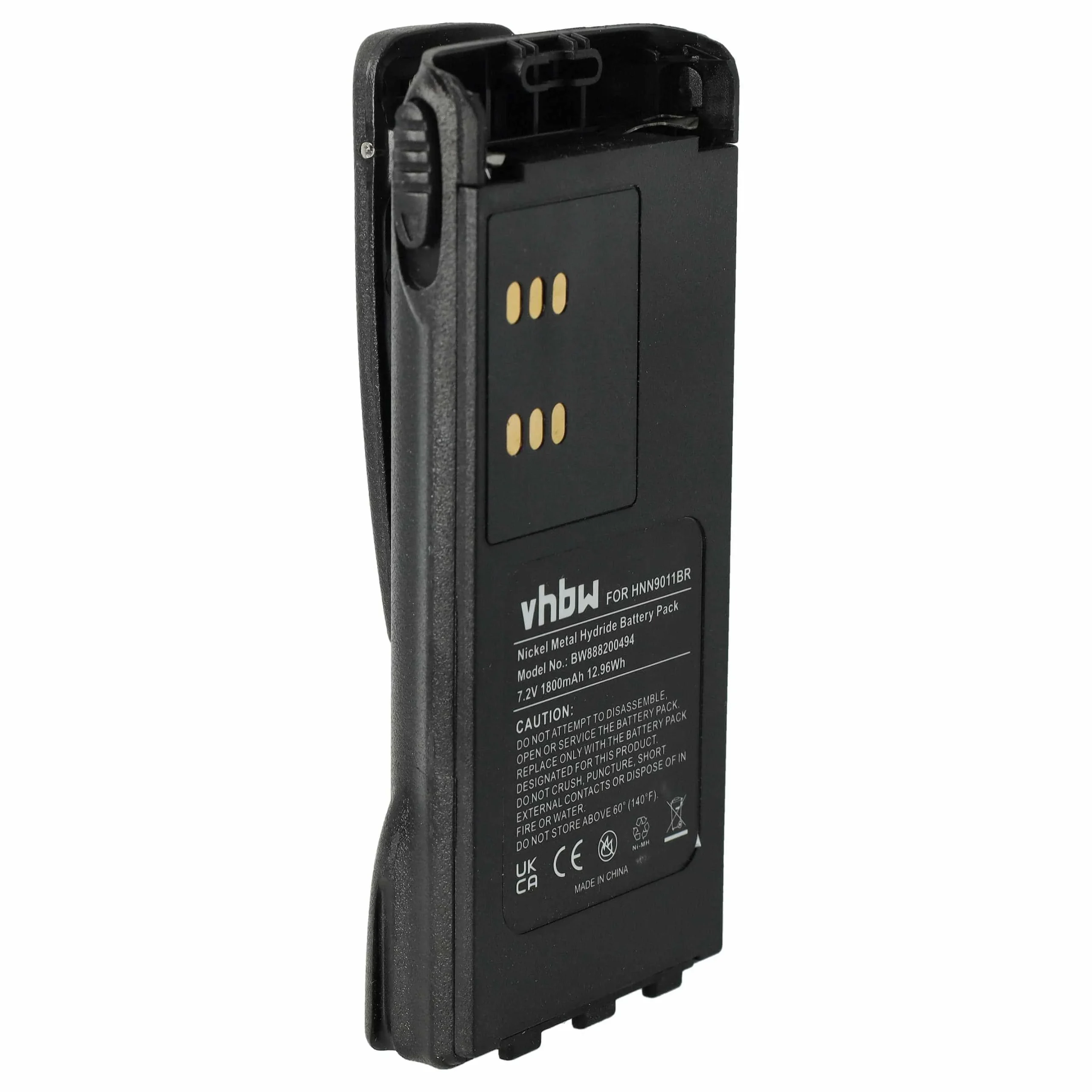 Batterie pour radio talkie-walkie Motorola GP320, GP340, GP360, GP380- 1800mAh 7,2V NiMH