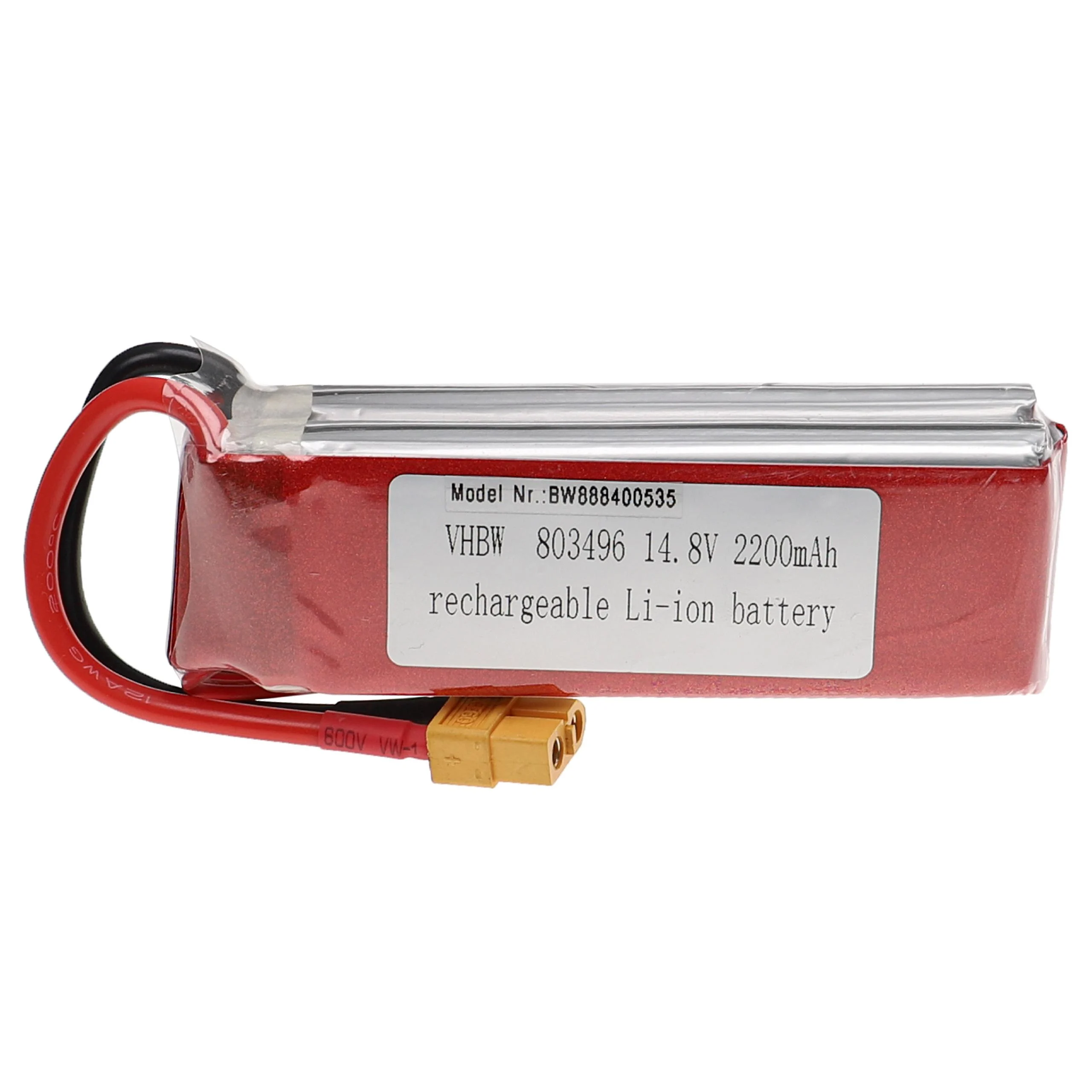 Batterie modèle radio-télécommandé - 2200mAh 14,8V Li-polymère, XT60