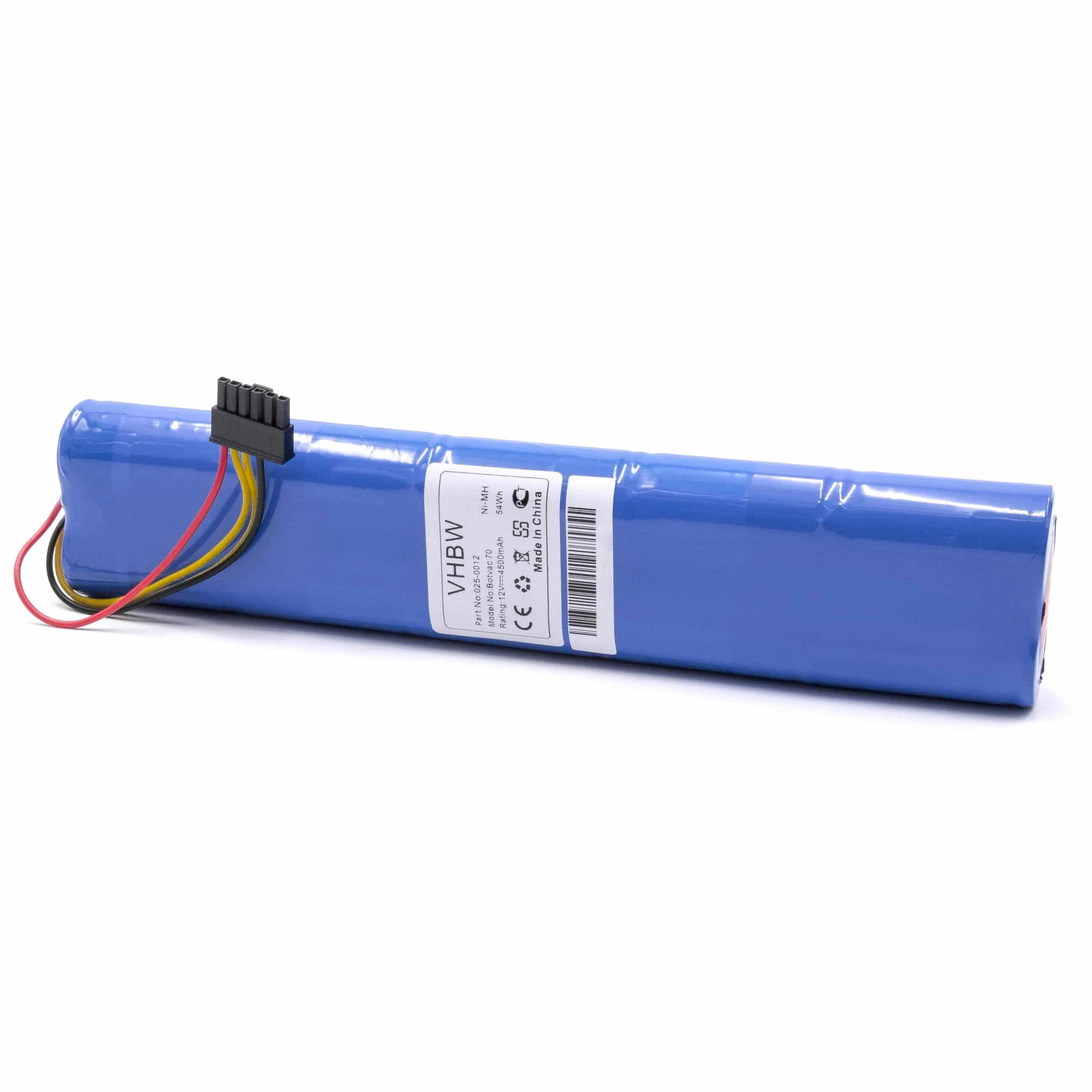 Batterie remplace Neato 205-0012, 945-0129, 945-0177, 945-0123 pour robot aspirateur Neato - 4500mAh 12V NiMH