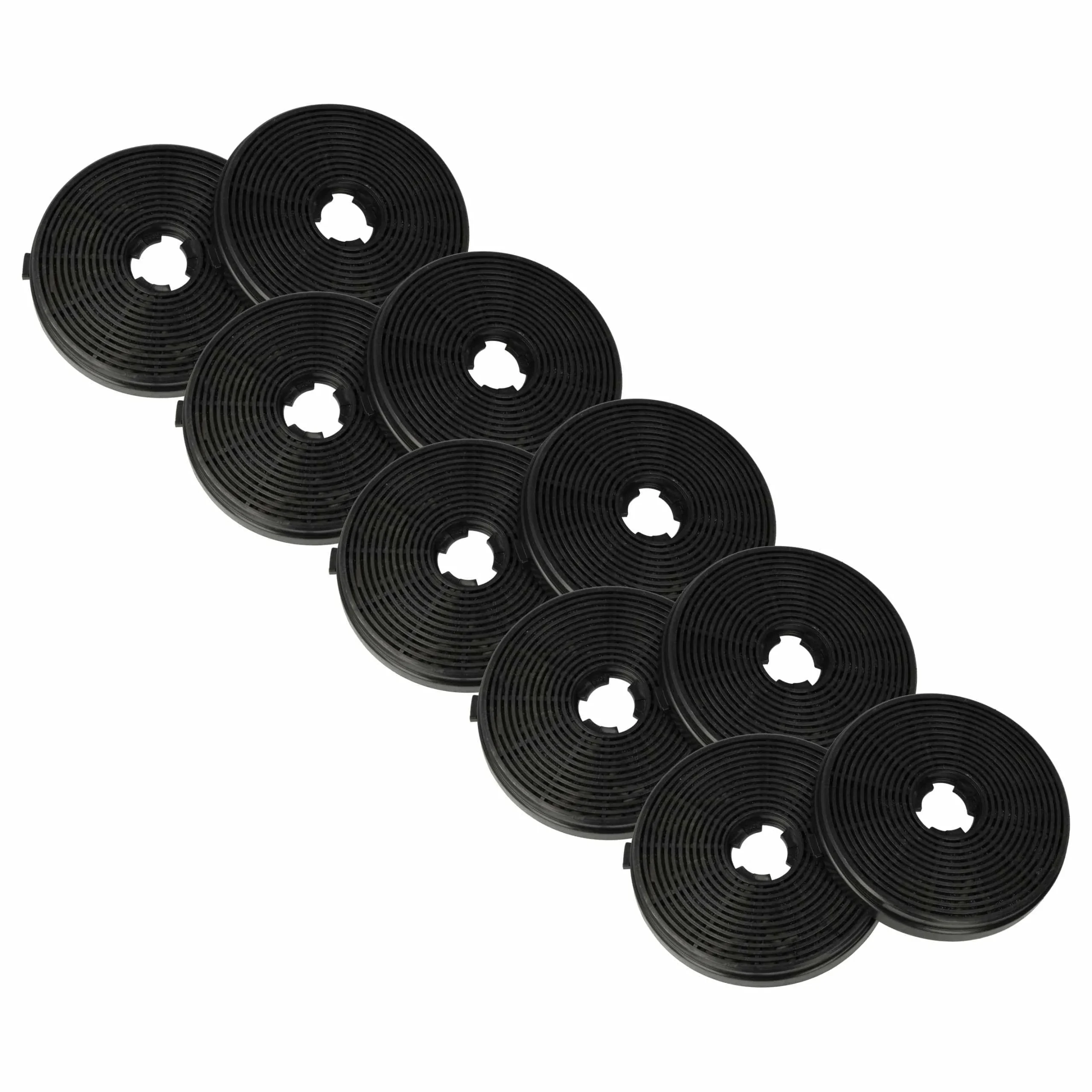 10x Filtres à charbon actif remplace Respekta MIZ6000 pour hotte Respekta - Accessoires appareils ménagers