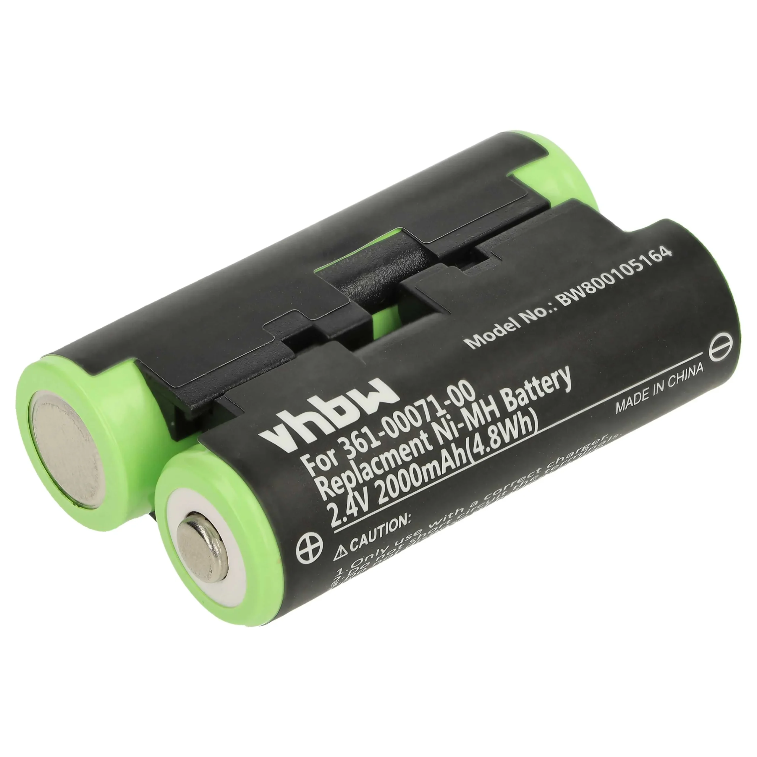 Batterie remplace Garmin 361-00071-00, 010-11874-00 pour navigation GPS Garmin - 2000mAh 2,4V NiMH