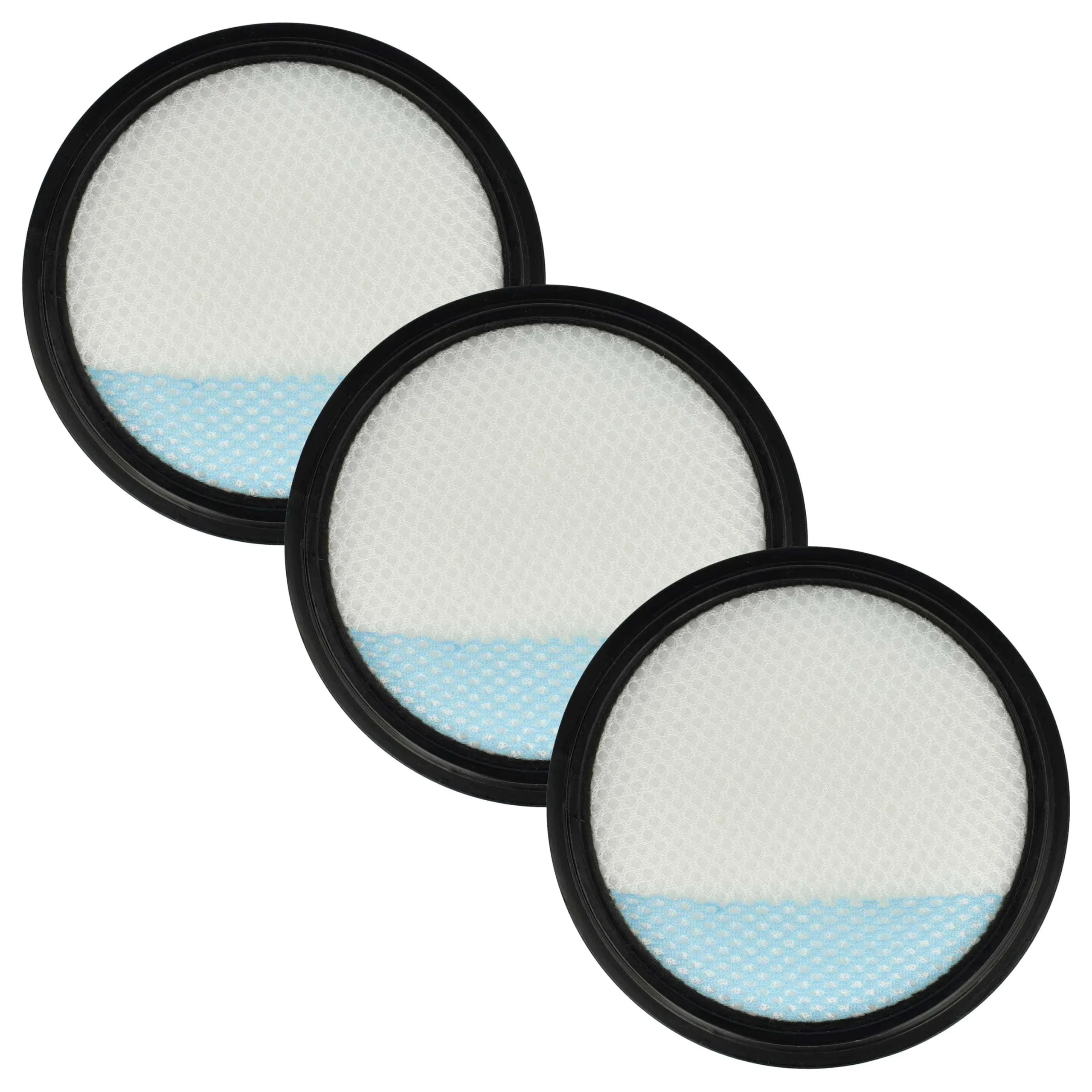 3x Filtre remplace Dirt Devil 2690052441, 0777001 pour aspirateur - filtre pré-moteur