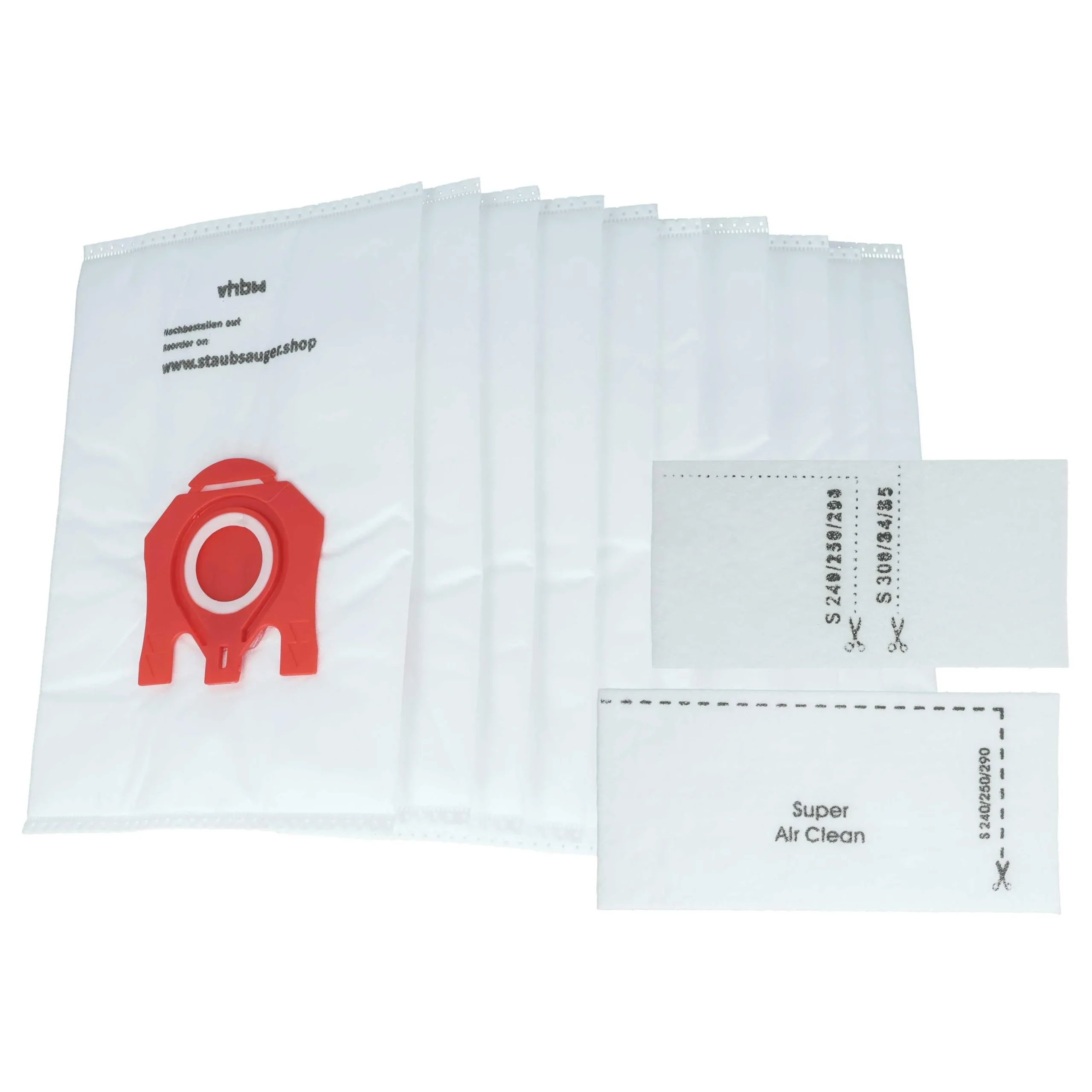 10x Sac remplace Miele type F/J/M, M 50 pour aspirateur Miele - microfibre non tissée