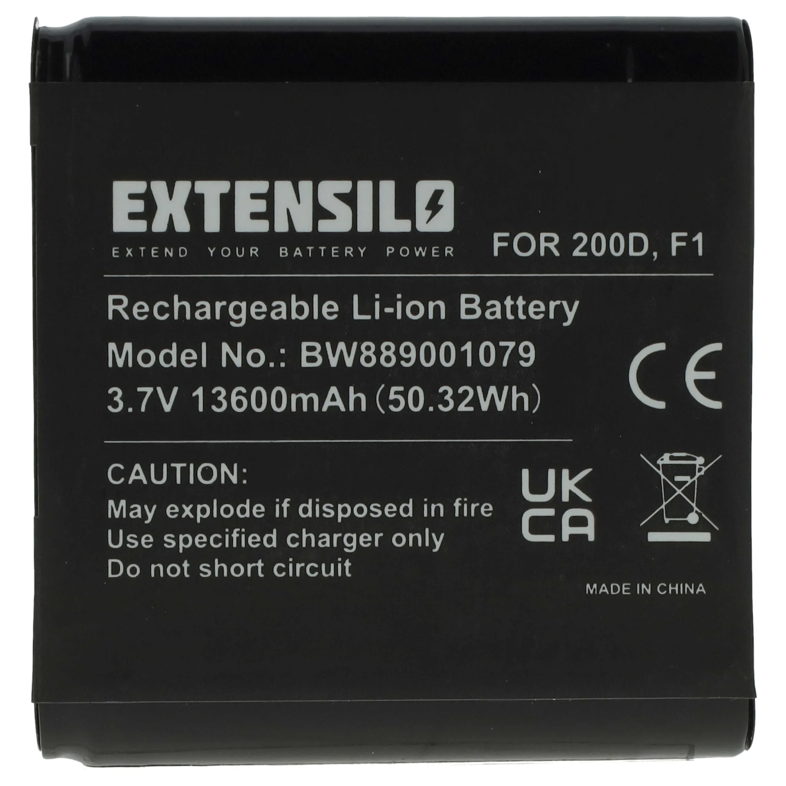 Batterie remplace Pure ChargePAK F1, F1 radio - 13600mAh 3,7V Li-ion