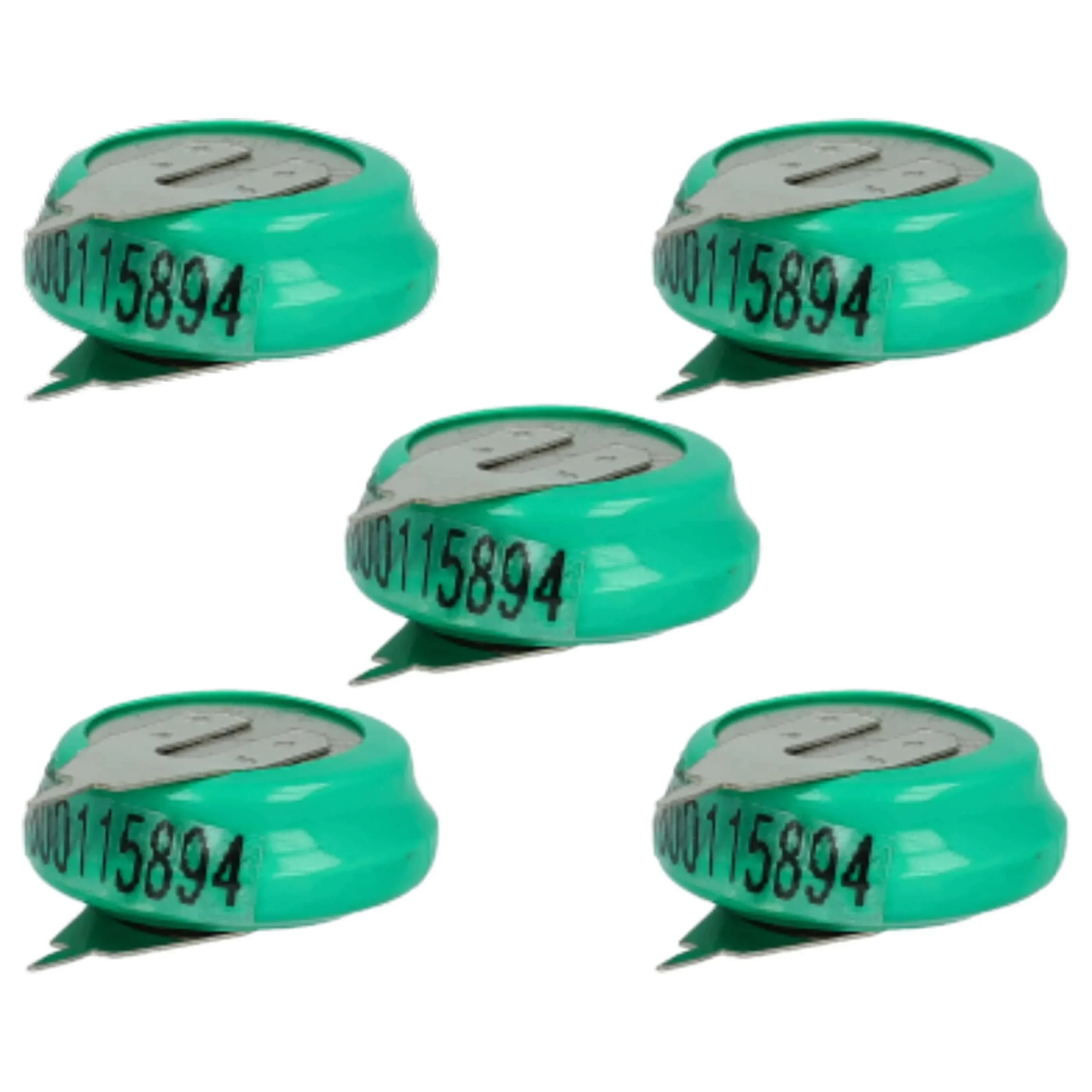 5x Piles bouton de type 1/V80H pour le modélisme et autres - 80mAh 1,2V NiMH