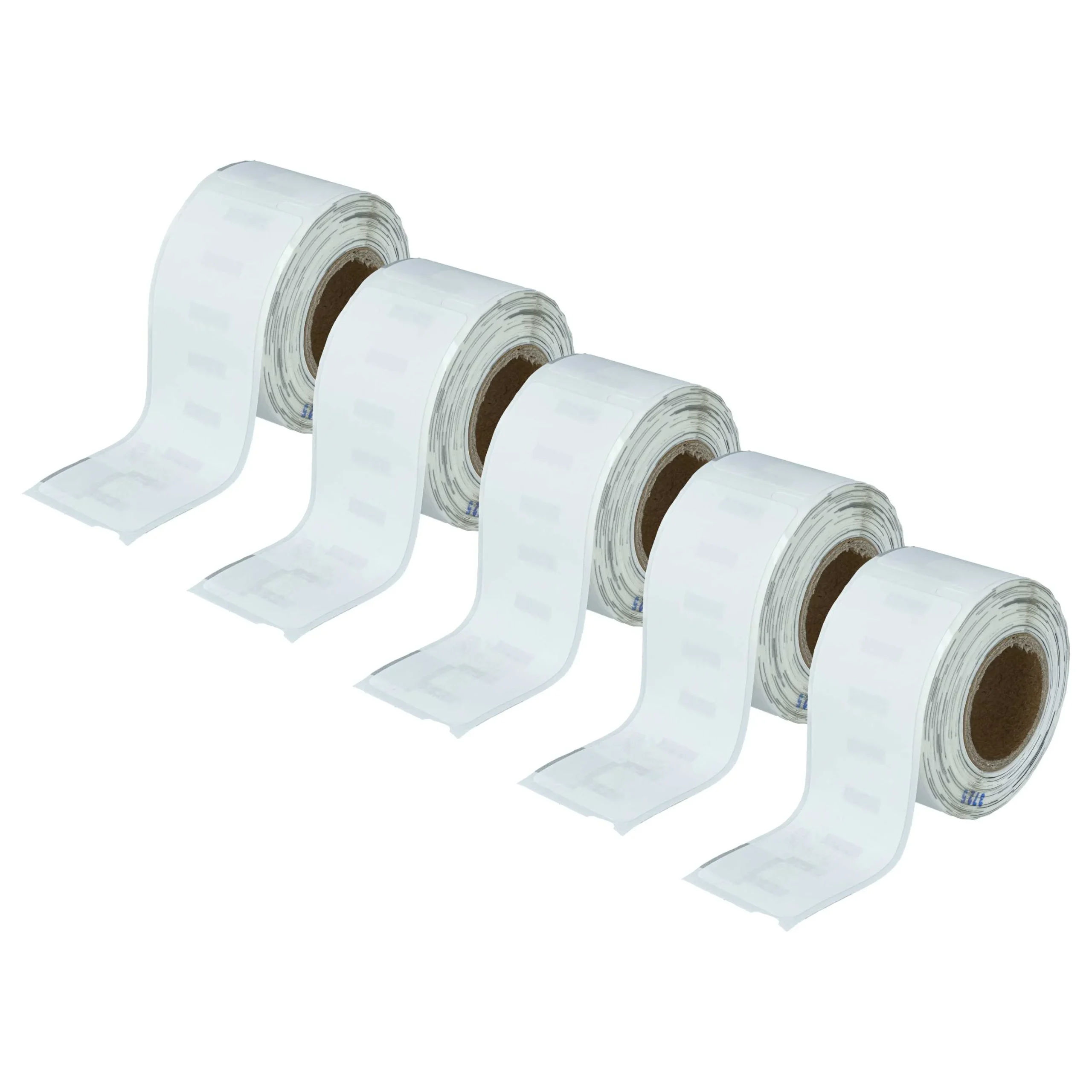 5x Étiquette remplacent Dymo 99010 pour imprimante étiqueteuse - 28mm x 89mm