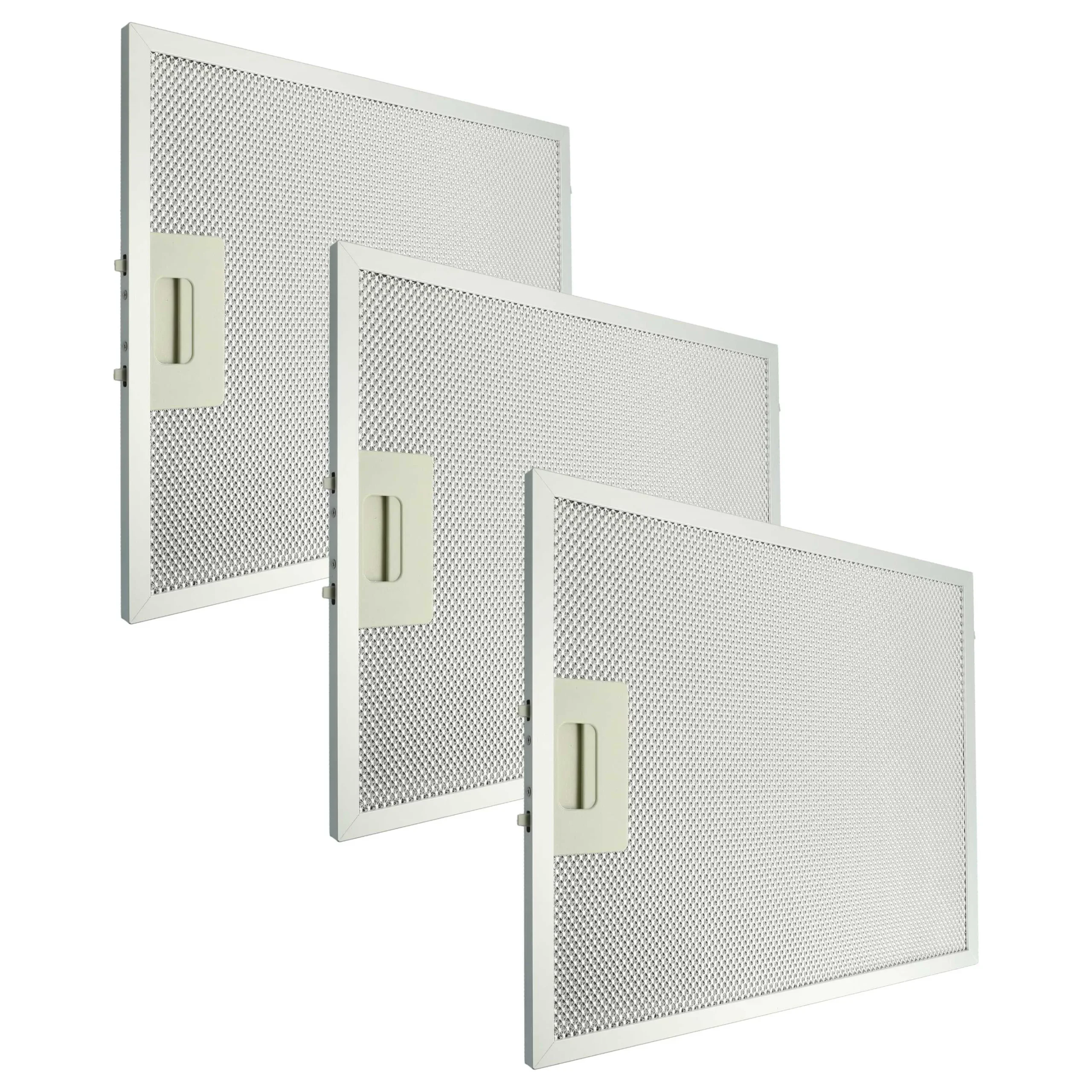 3x Filtres métal remplace Klarstein 10034877 pour hotte aspirante - Accessoires appareils ménagers