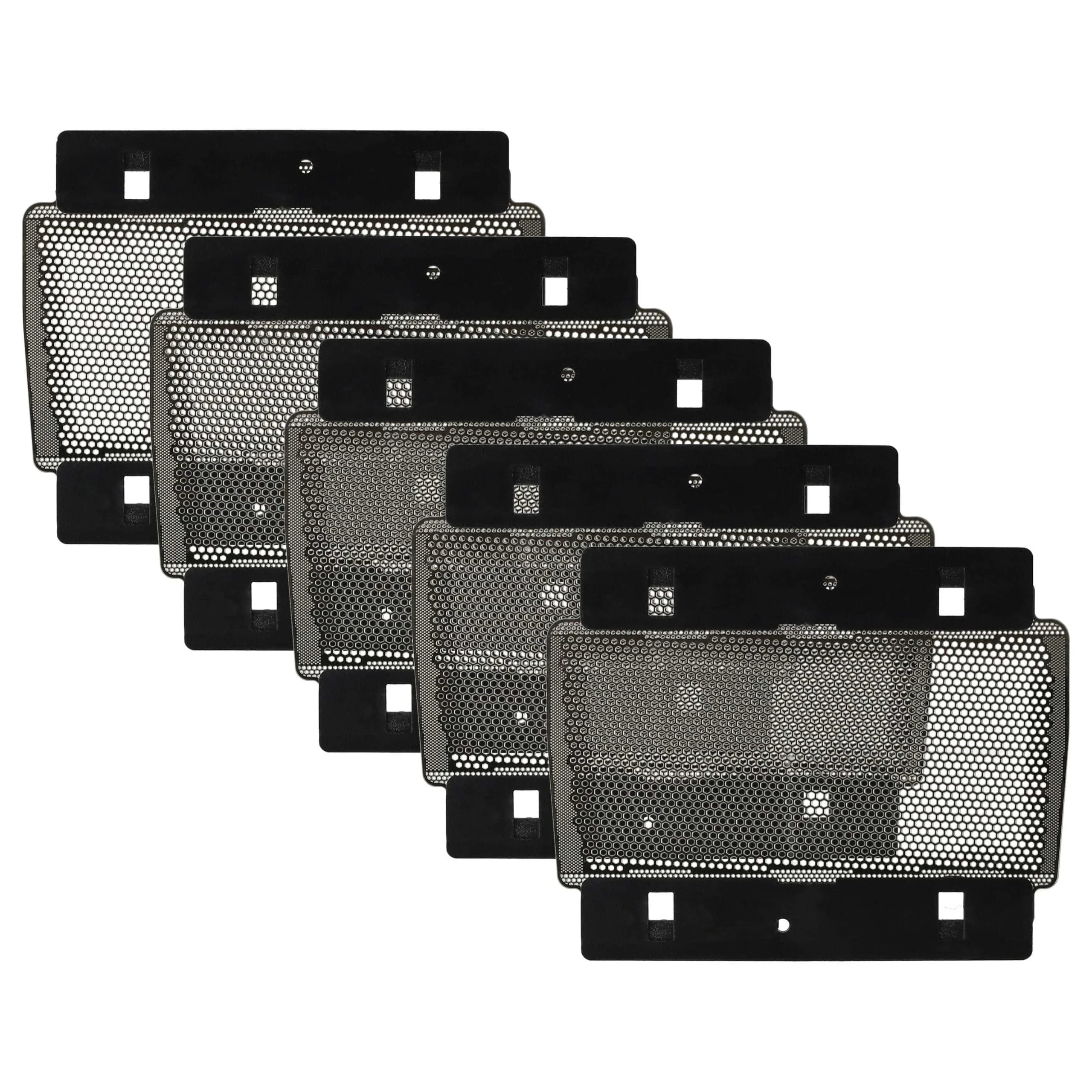 5x grille de rasoir remplace Braun 3000 Interface pour - argenté / gris