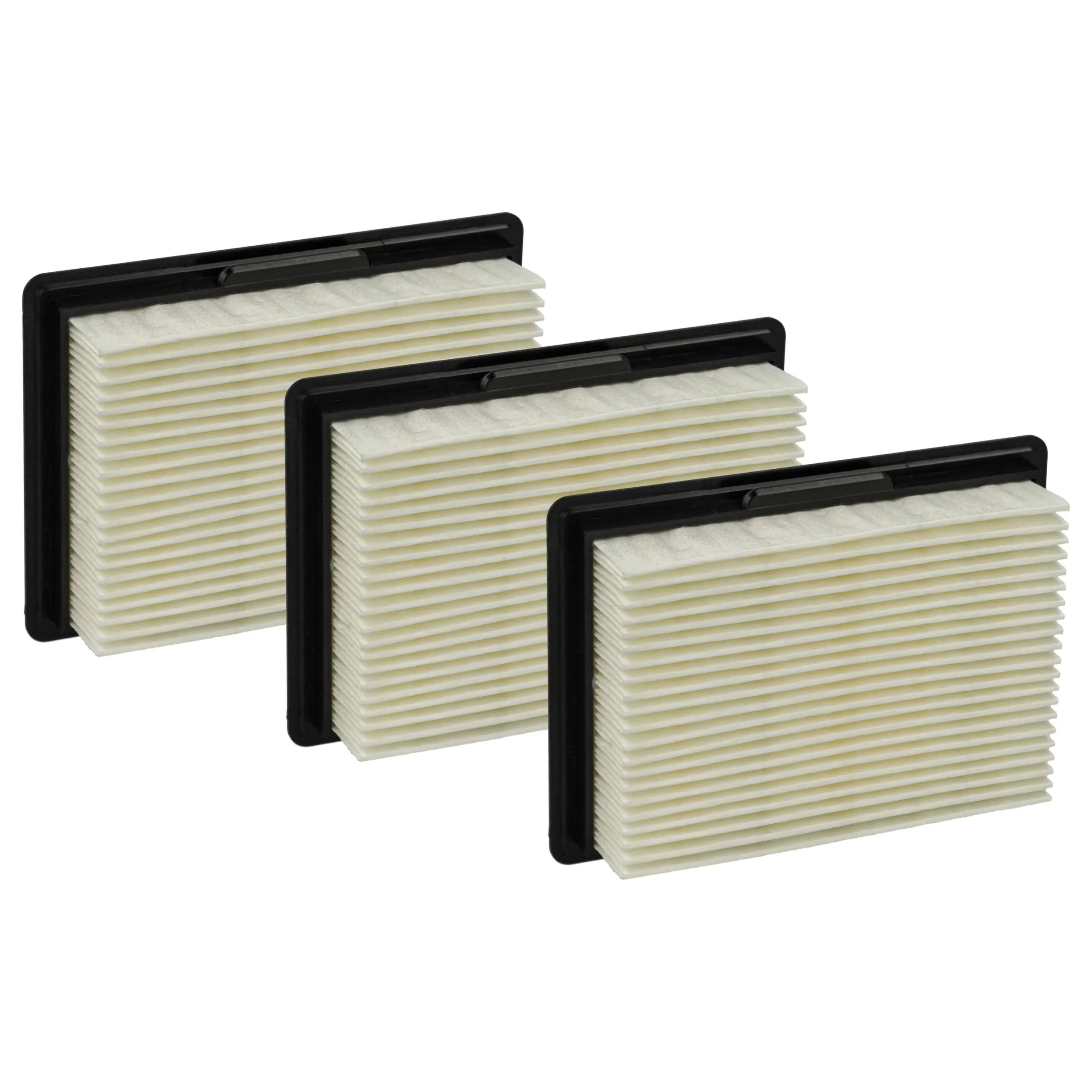 3x Filtre remplace Bosch 3165140790185, 4059952008400, 1.600.A00.2PS, 2607432046 pour aspirateur Bosch - G4