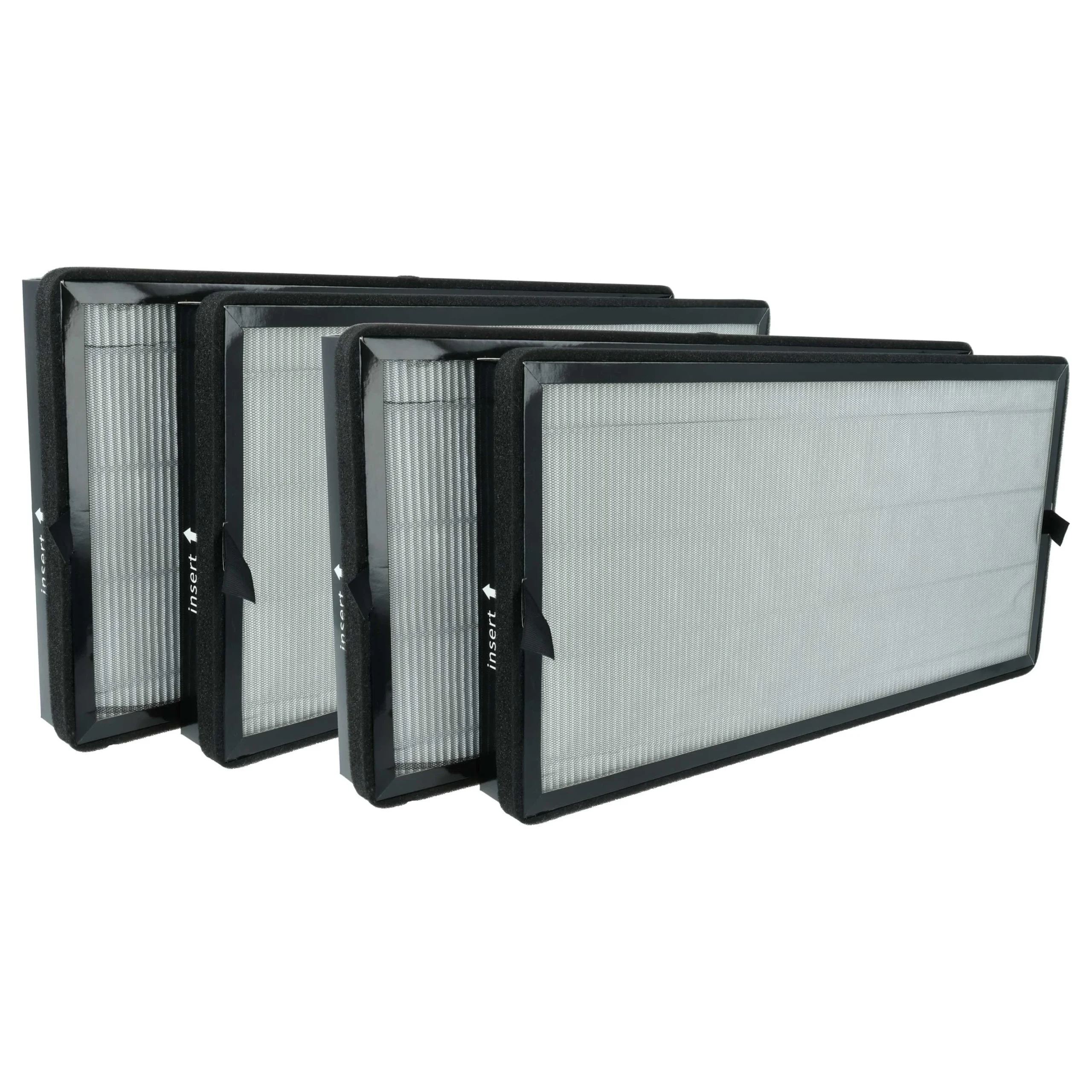 4x Filtre à charbon actif remplace Kärcher 2.863-078.0 pour purificateur d'air Kärcher - Filtre à air