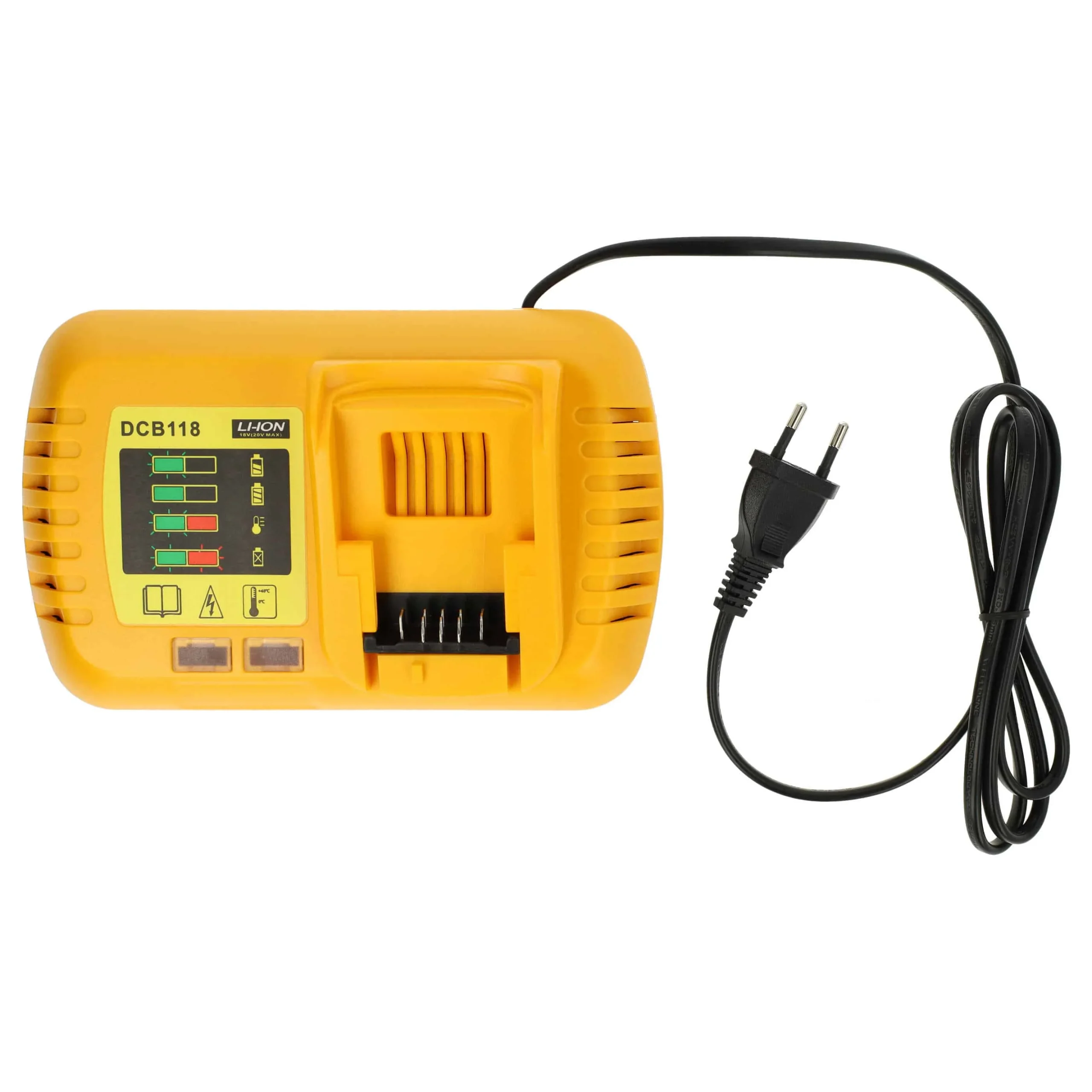 Chargeur rapide remplace Dewalt DCB118 pour batterie d'outil électrique Dewalt, 8A - Chargeurs et adaptateurs secteur