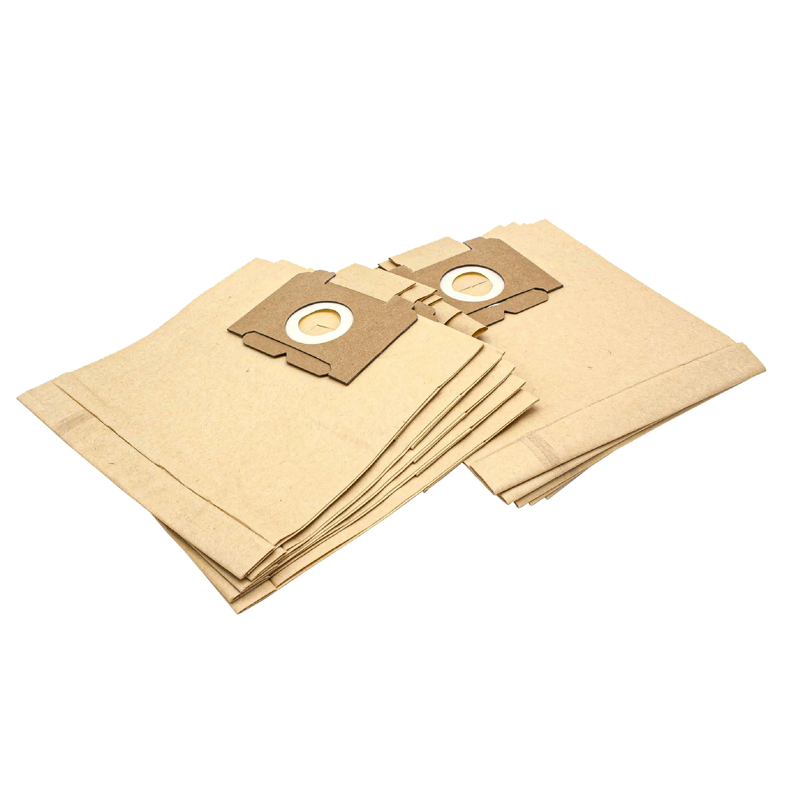 10x Sac remplace Adix AE 120, AE 104 pour aspirateur Satrap - papier