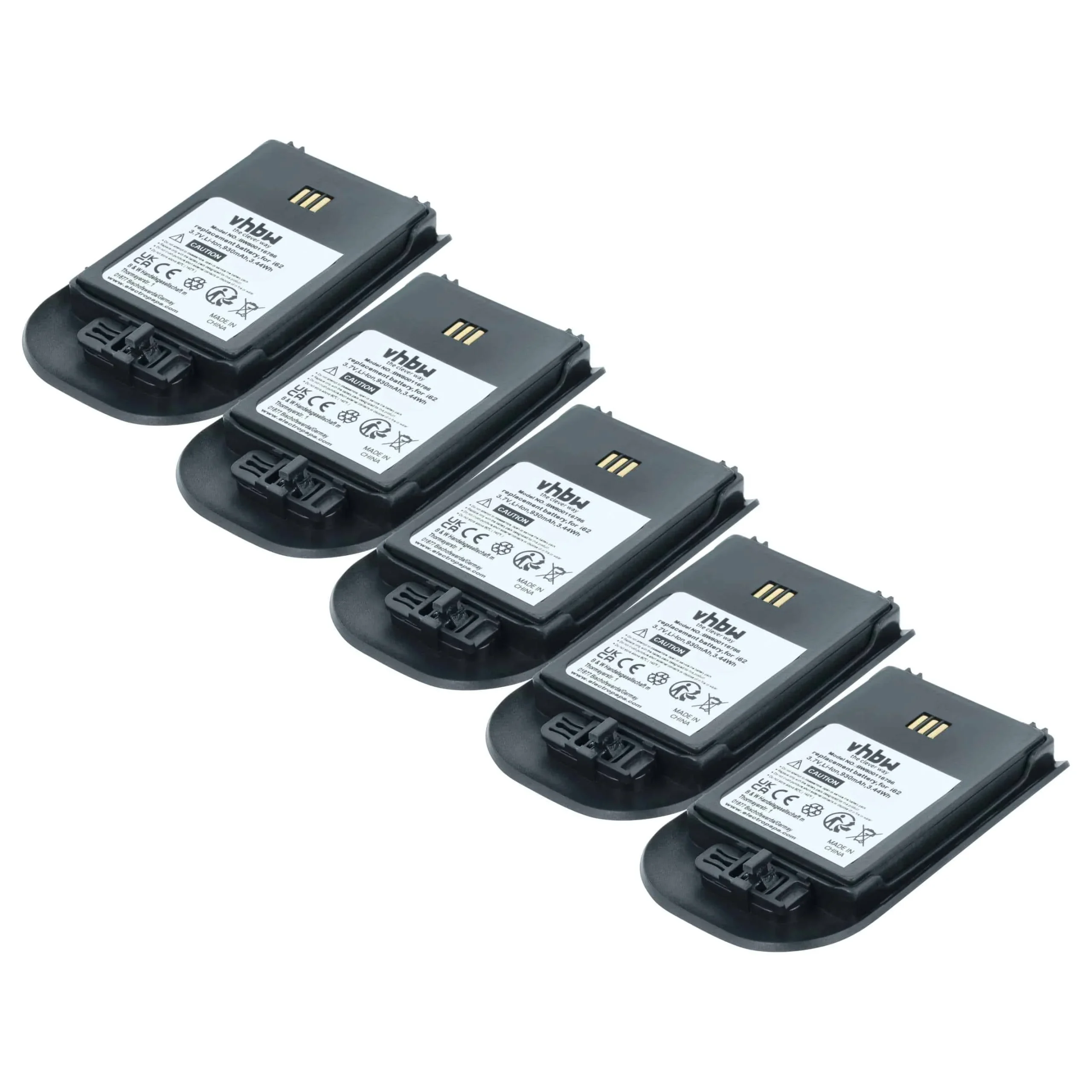 5x Batteries remplace Alcatel 3BN78404AA pour téléphone Ericsson - 930mAh 3,7V Li-ion