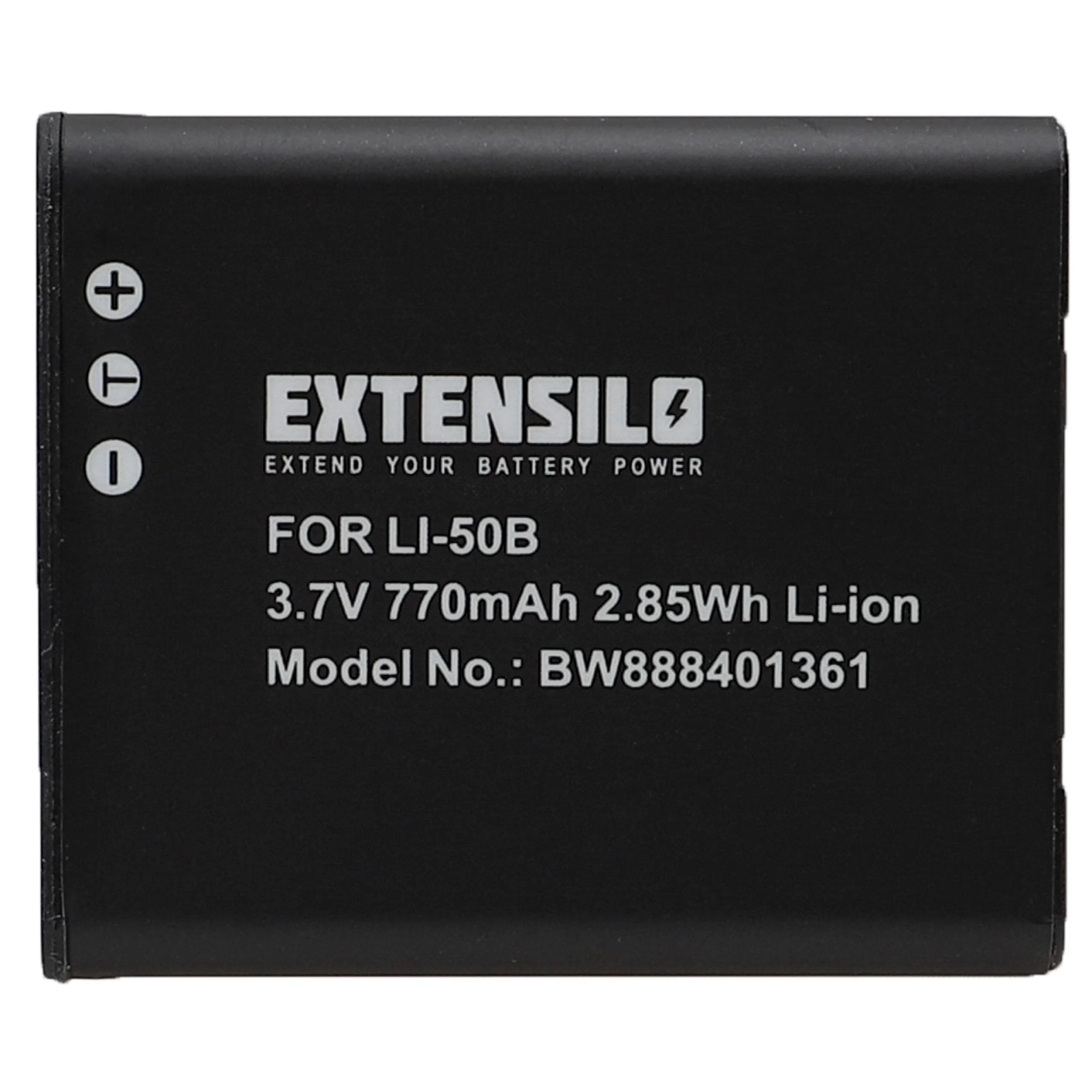 Batterie remplace Casio NP-150, NP-10 pour appareil photo Pentax- 770mAh 3,7V Li-ion