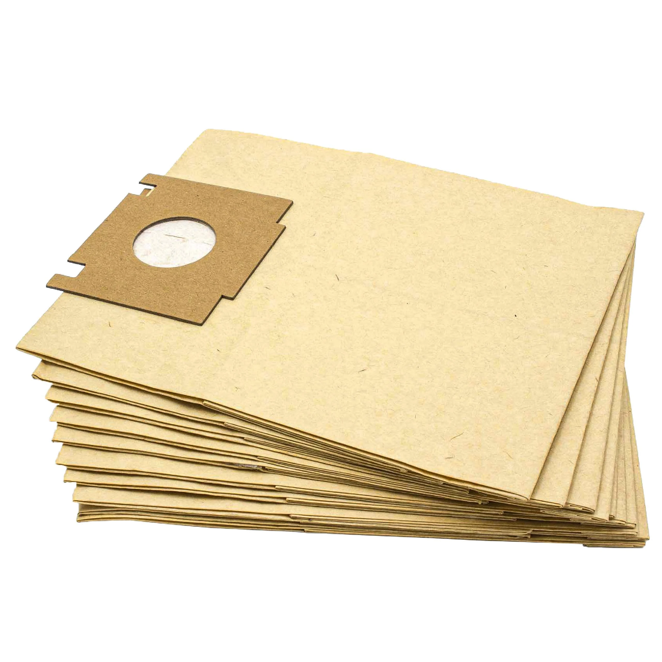 10x Sac remplace Baur 341187, 341 187 pour aspirateur Moulinex - papier