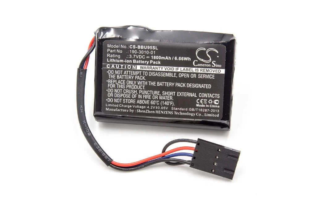 Batterie remplace 3Ware 190-3010-01 servo-amplificateur - 1800mAh 3,7V Li-ion