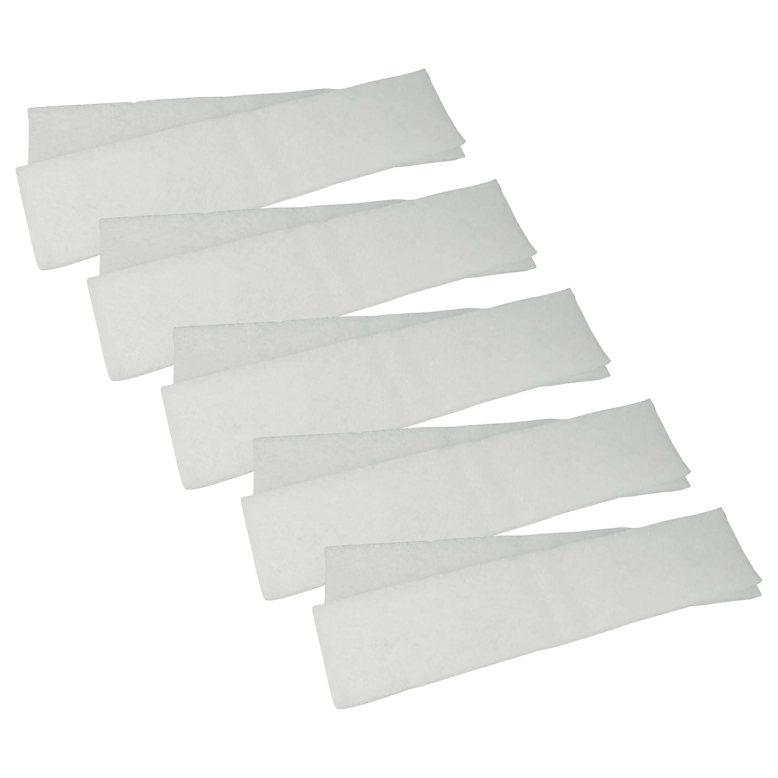 10x Filtre à air remplace Helios 9638 pour aération Helios - Classe filtre G4, blanc