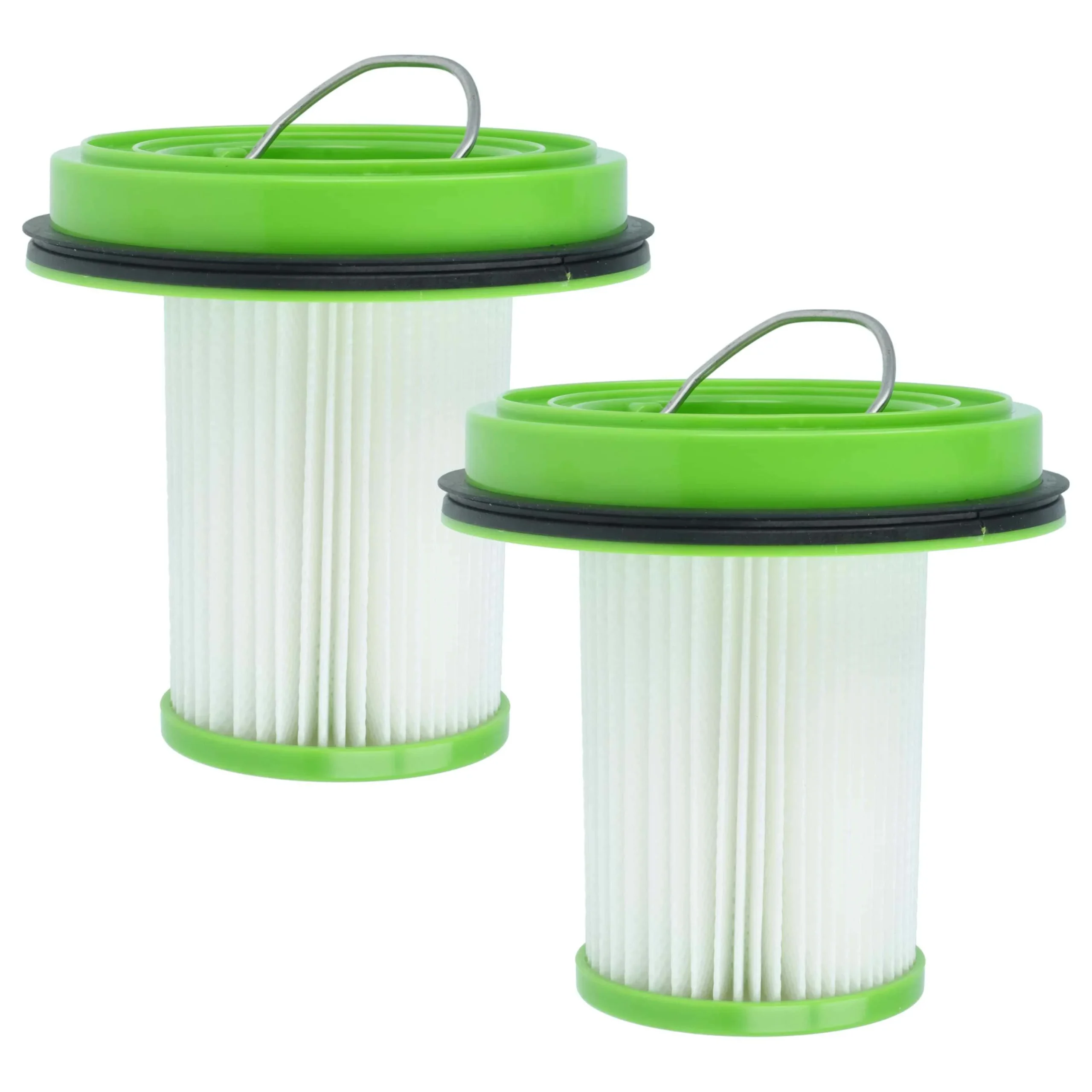 2x Filtres remplace Greenworks 2950707, ASV-HF2-GW pour aspirateur - filtre HEPA H13