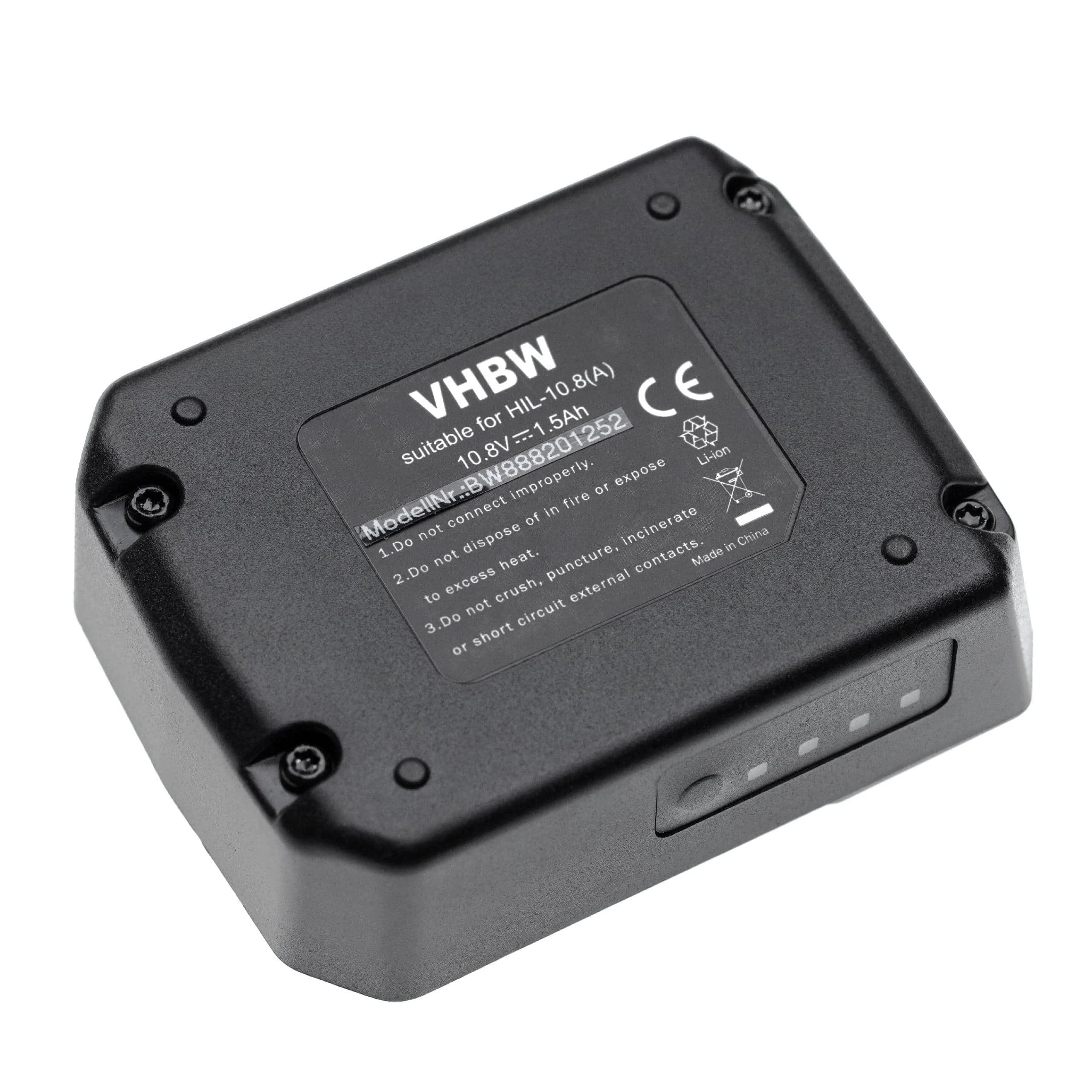 Batterie (3 pcs.) remplace Hilti B 12/4.0, B 12/2.6 outil électrique Hilti - 1,5Ah 10,8V Li-ion