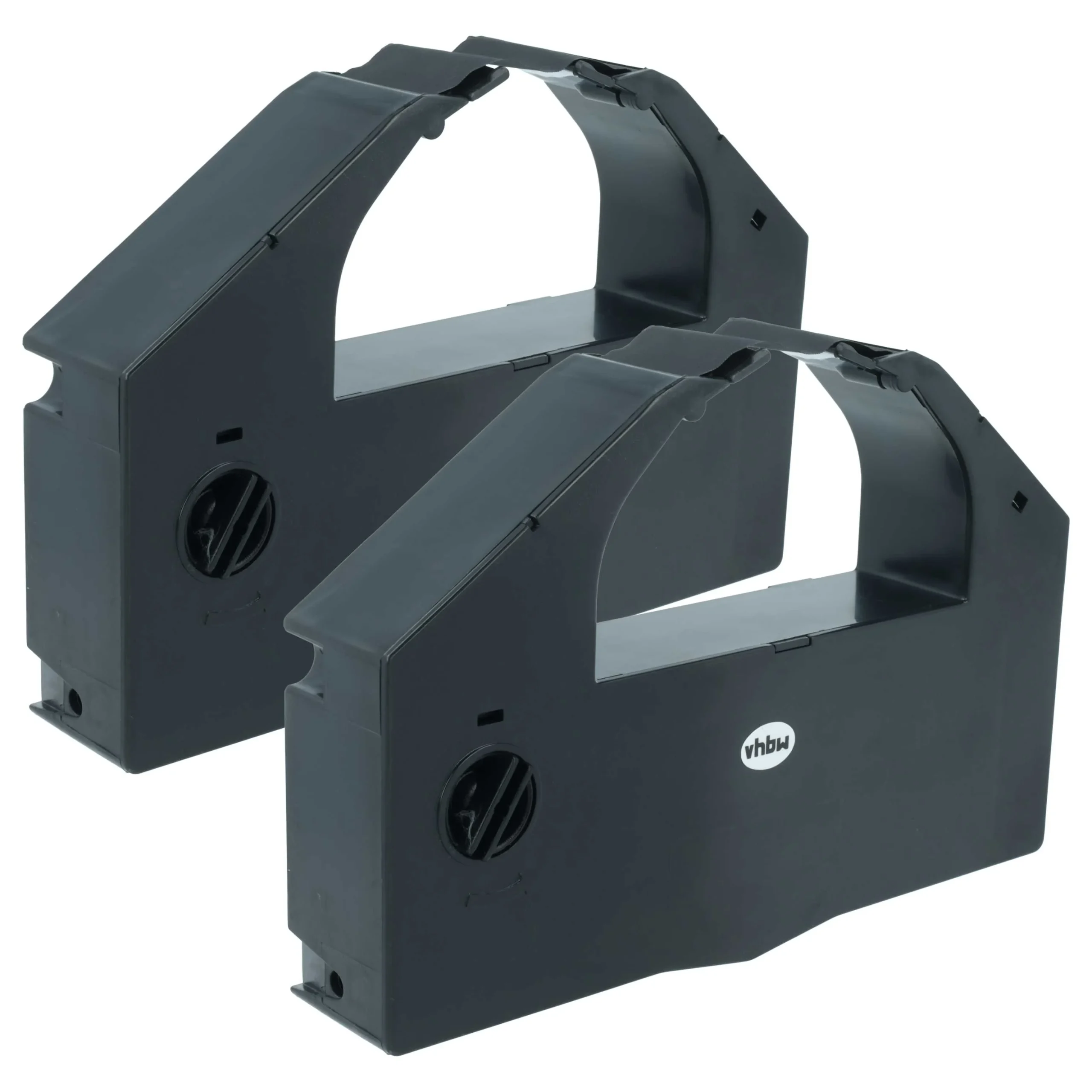 2x Ruban encreur remplace Epson C13S015066, S015067 pour imprimante matricielle / étiquette - noir
