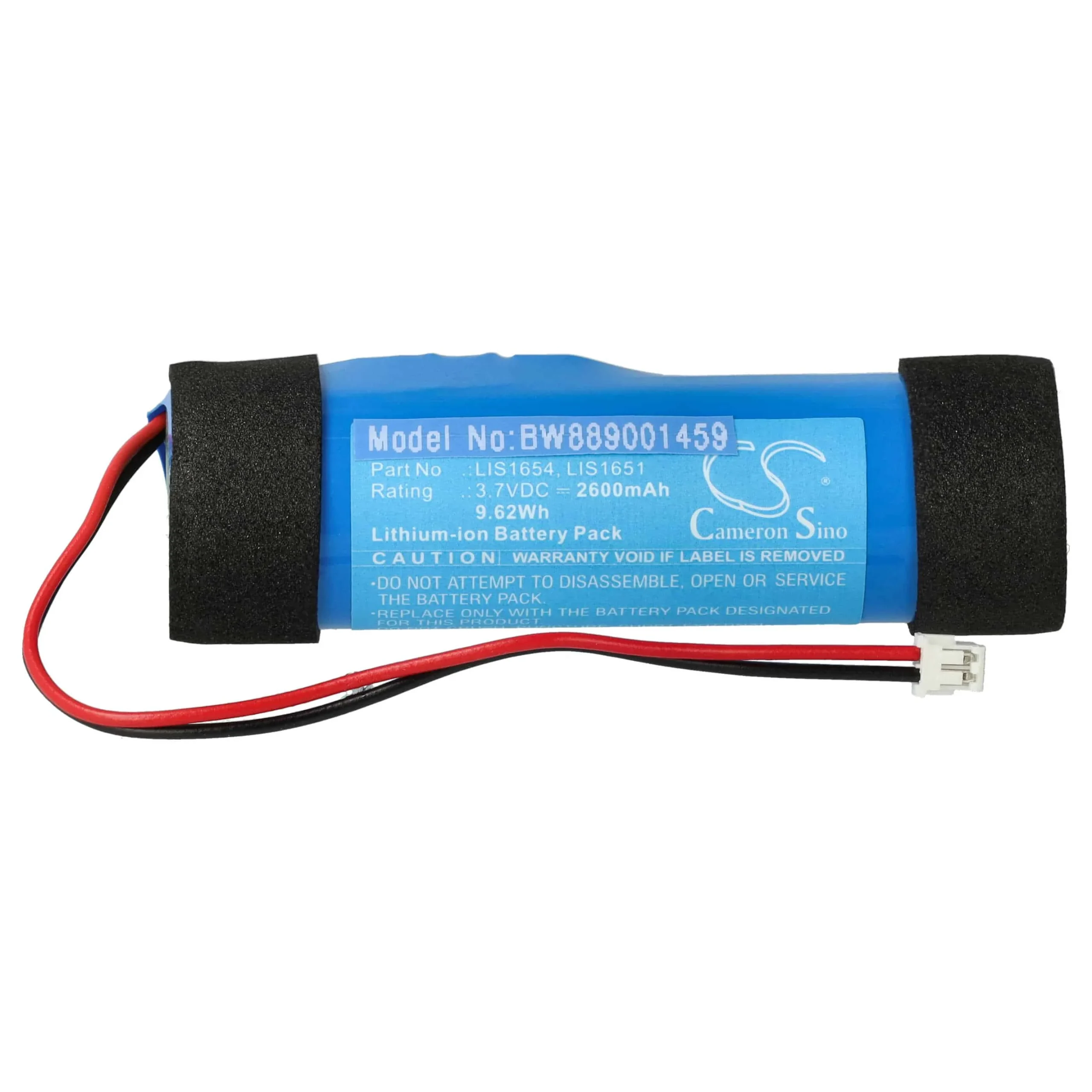 Batterie remplace Sony LIS1654, LIS1441, LIS1651 manette - 2600mAh 3,7V Li-ion