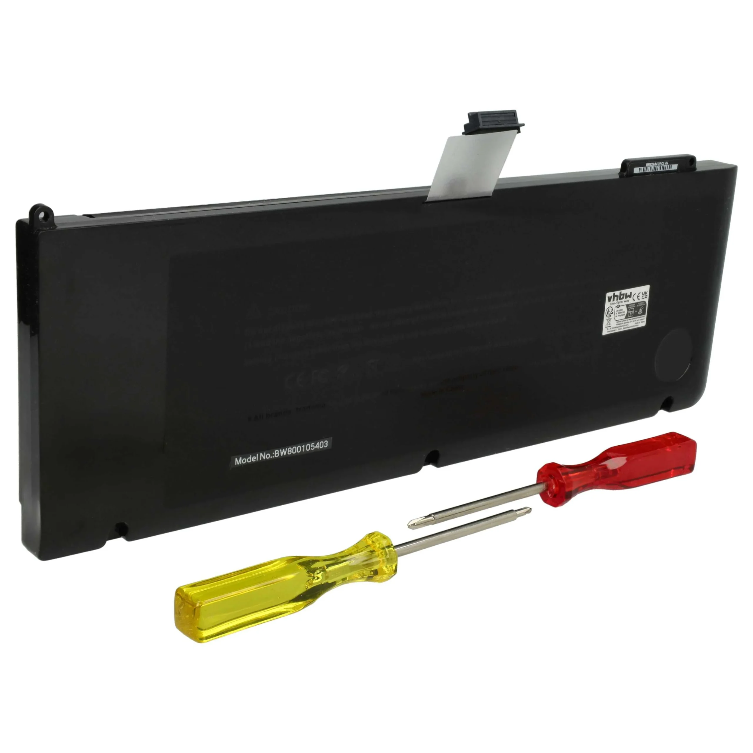 Batterie remplace Apple 020-7134-01 pour ordinateur portable Apple- 7070mAh 10,95V Li-polymère, noir