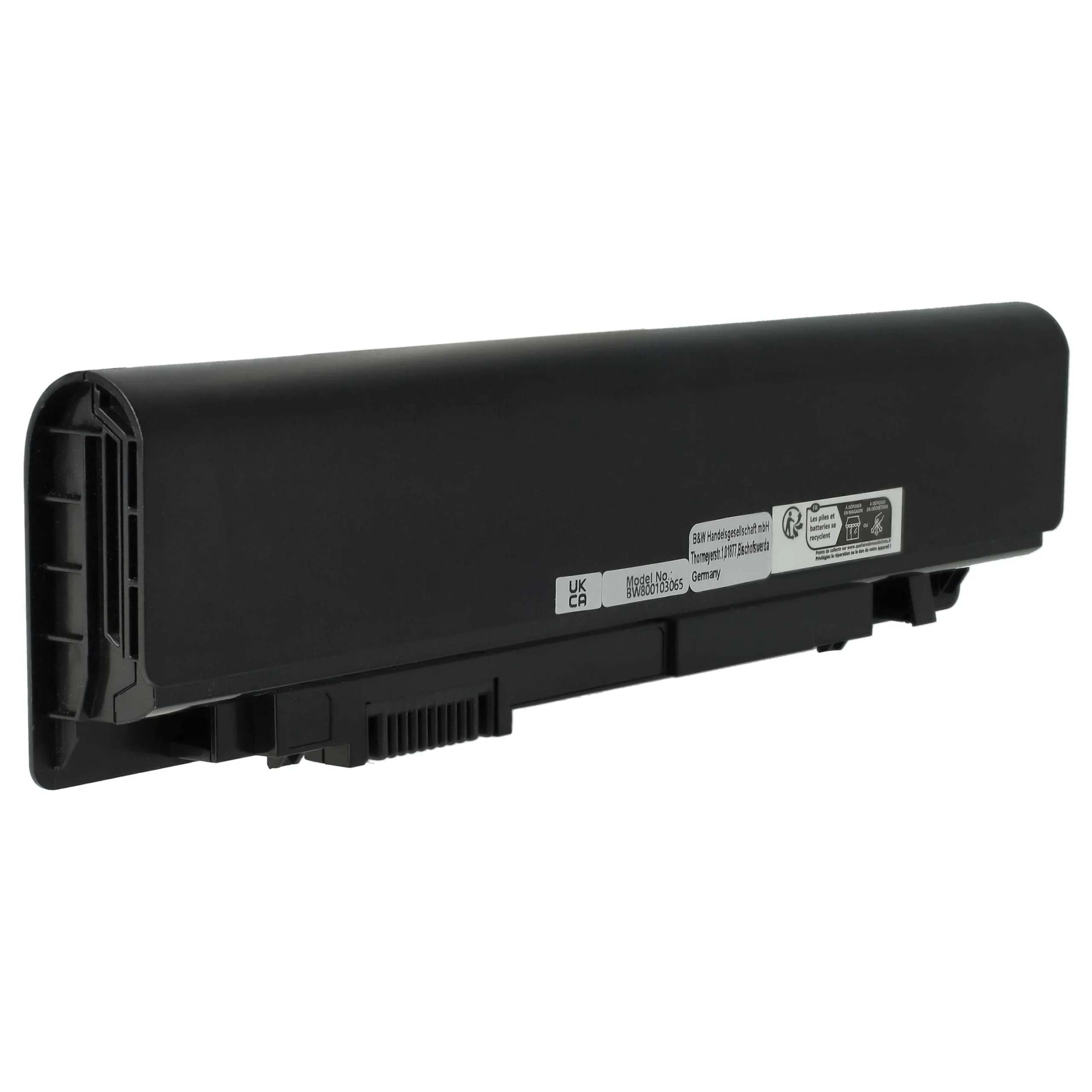 Batterie remplace Dell 312-1008, 127VC, 062VRR pour ordinateur portable Dell- 4400mAh 11,1V Li-ion, noir