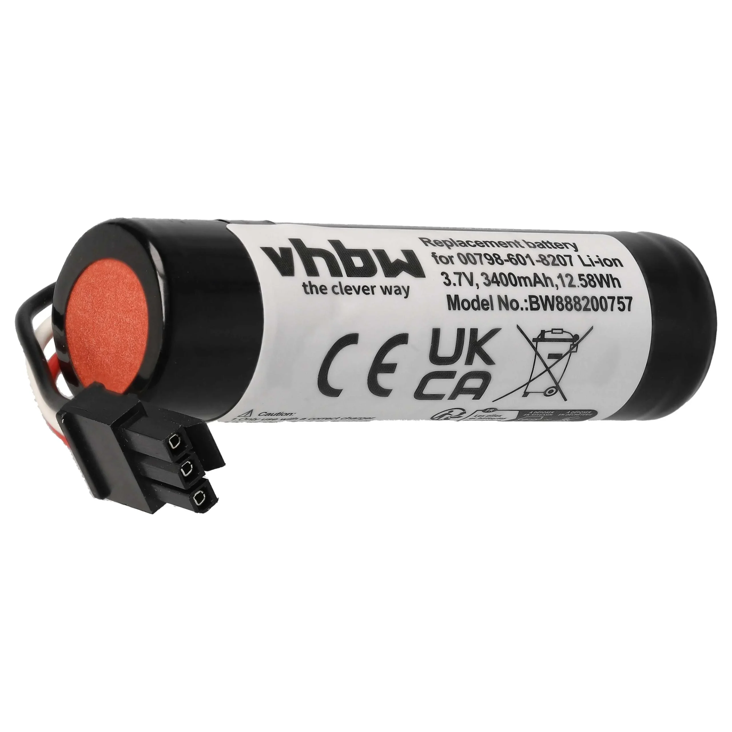 Batterie remplace Logitech 00798-601-8207 enceinte Logitech - 3400mAh 3,7V Li-ion