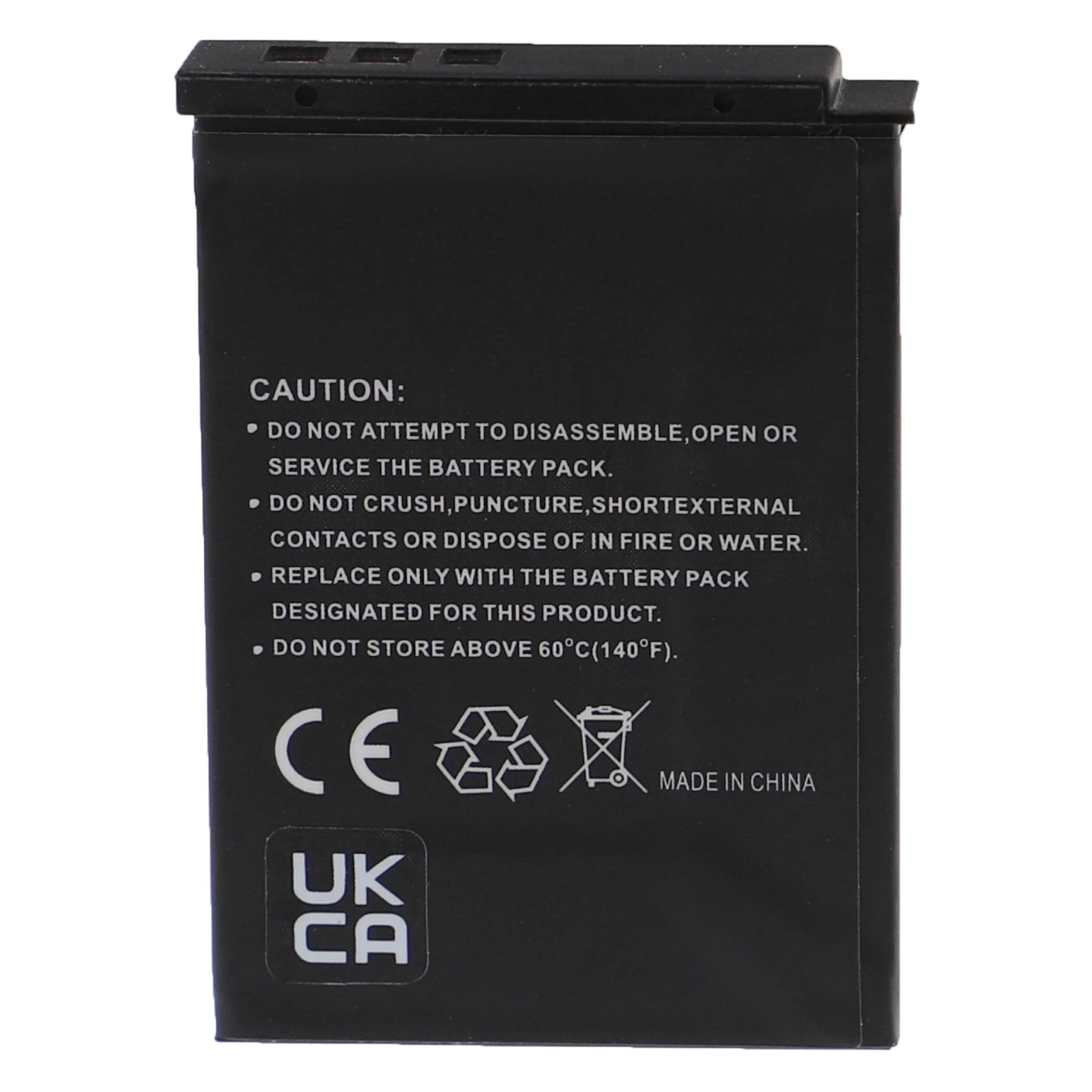 3x Batteries remplace Nikon EN-EL12 pour appareil photo Nikon- 1000mAh 3,7V Li-ion