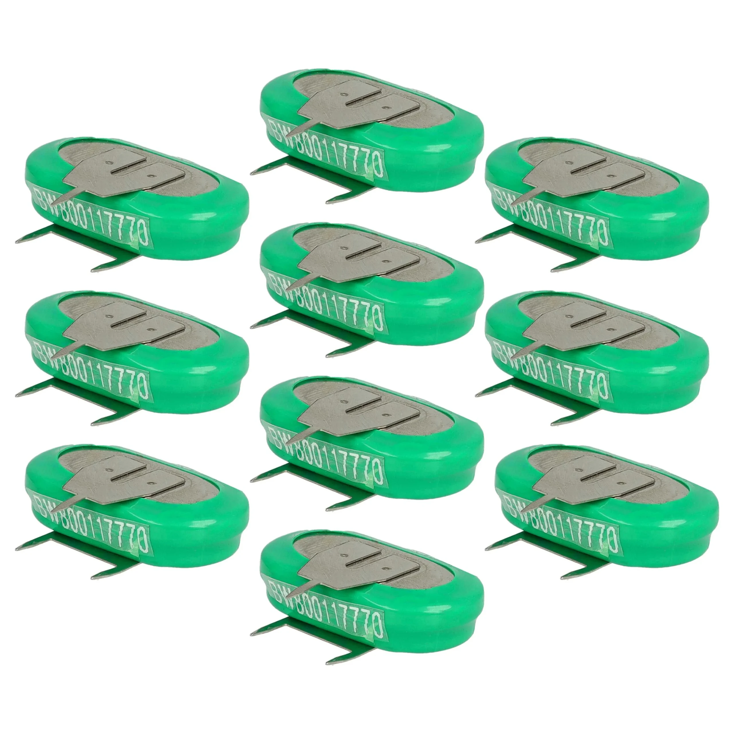 10x Piles bouton de type 1/V150H pour le modélisme et autres - 150mAh 1,2V NiMH