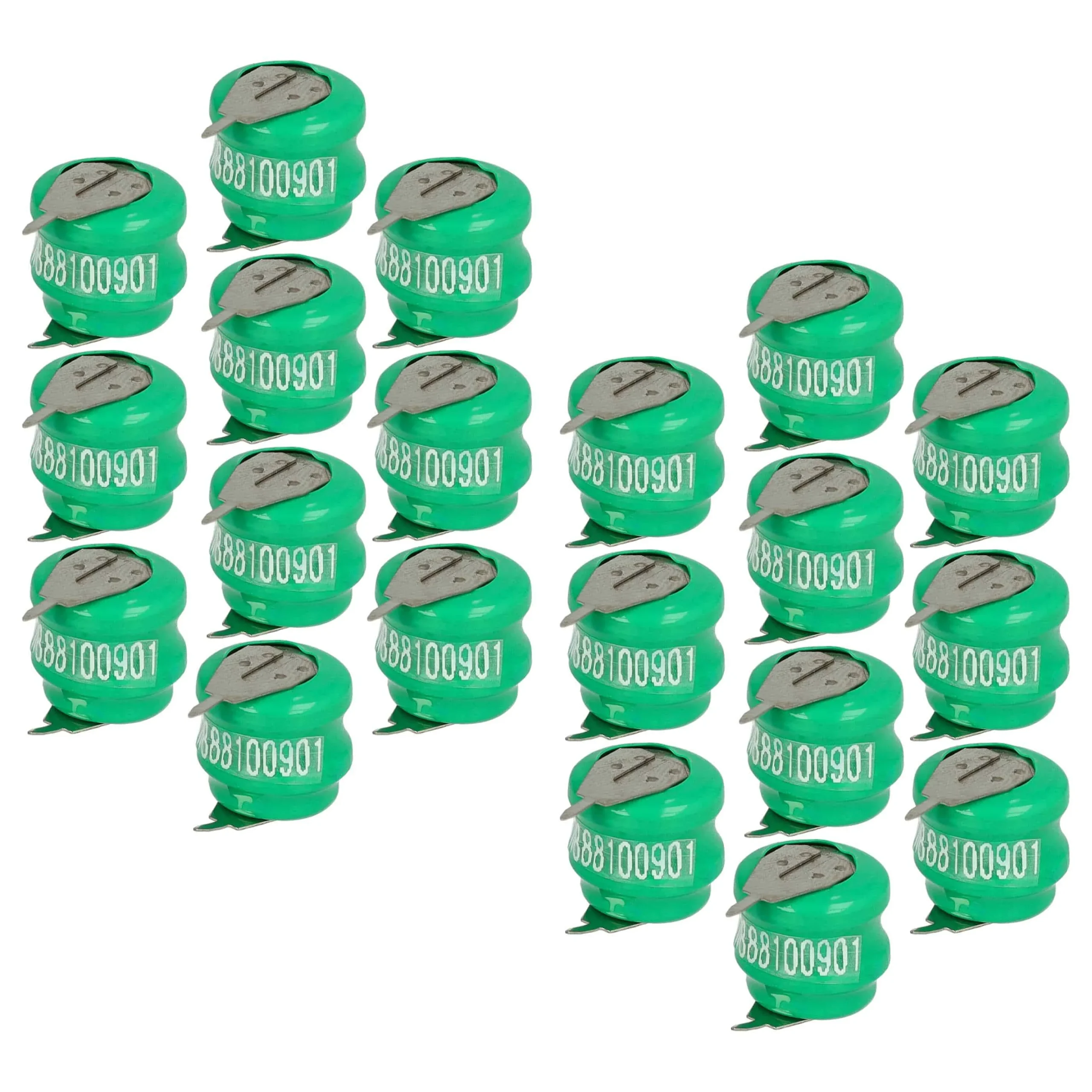 20x Piles bouton de type V40H pour le modélisme et autres - 40mAh 2,4V NiMH