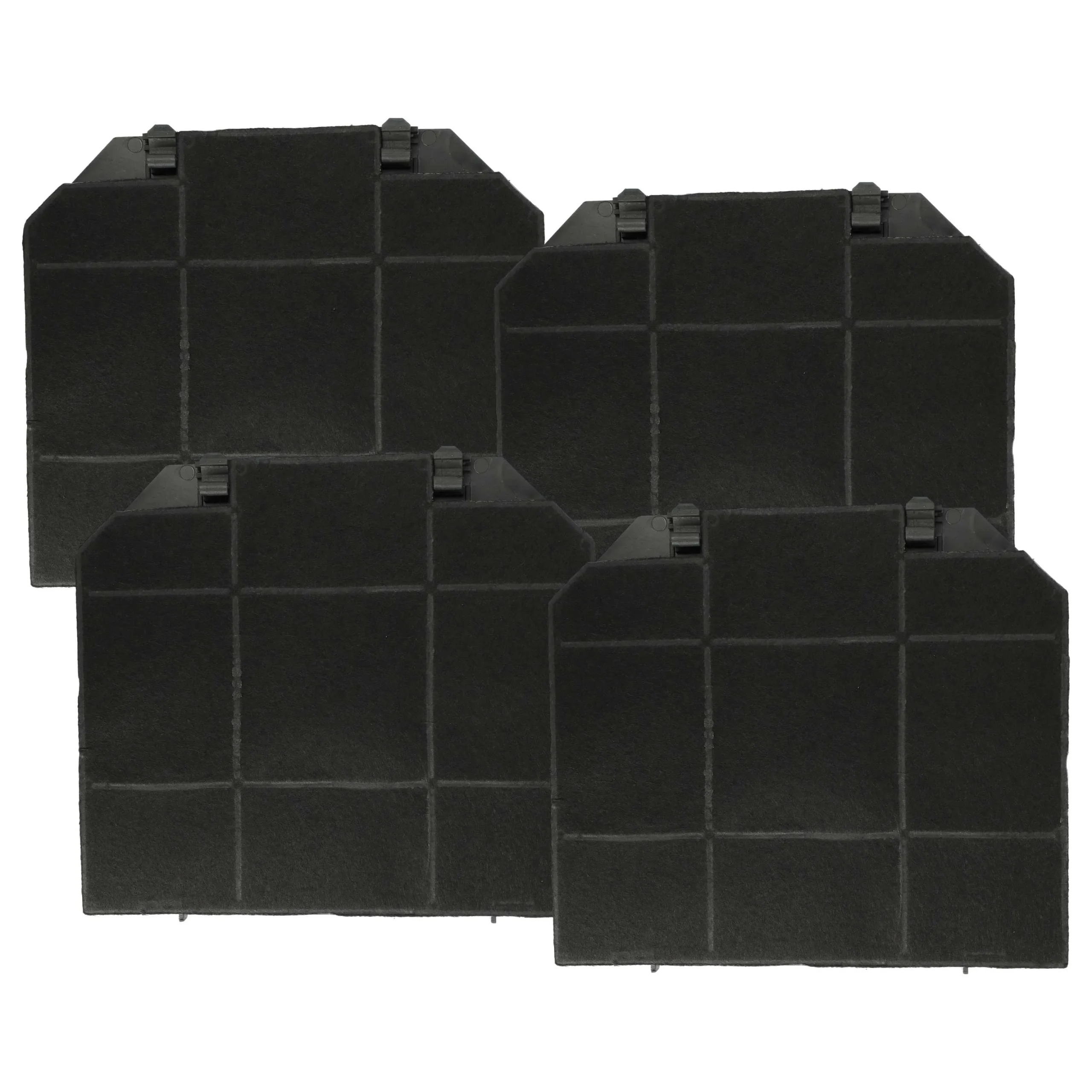 4x Filtres à charbon actif remplace AEG EFF72 pour hotte Neff - Accessoires appareils ménagers