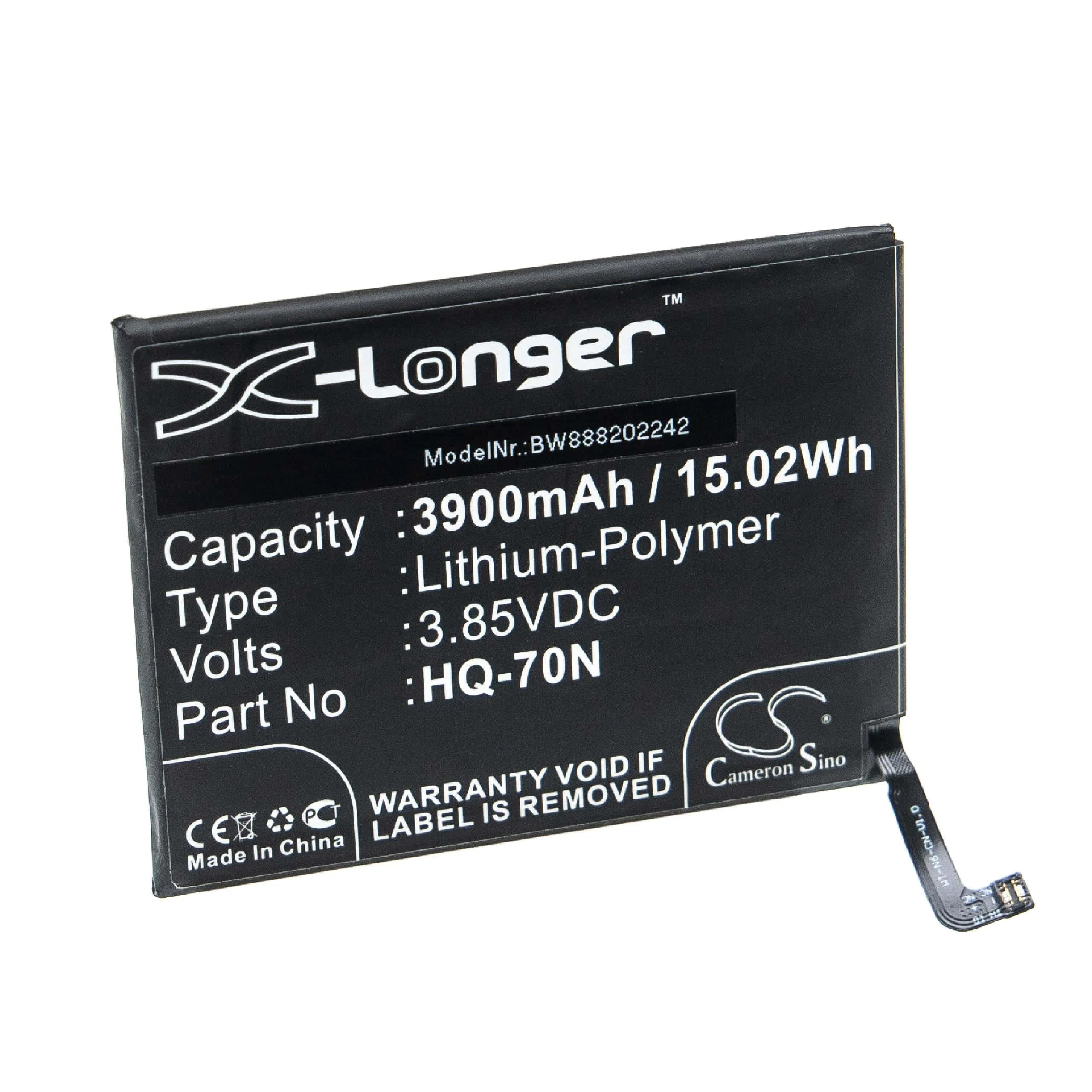 Batterie remplace Samsung HQ-70N téléphone portable Samsung - 3900mAh 3,85V Li-polymère