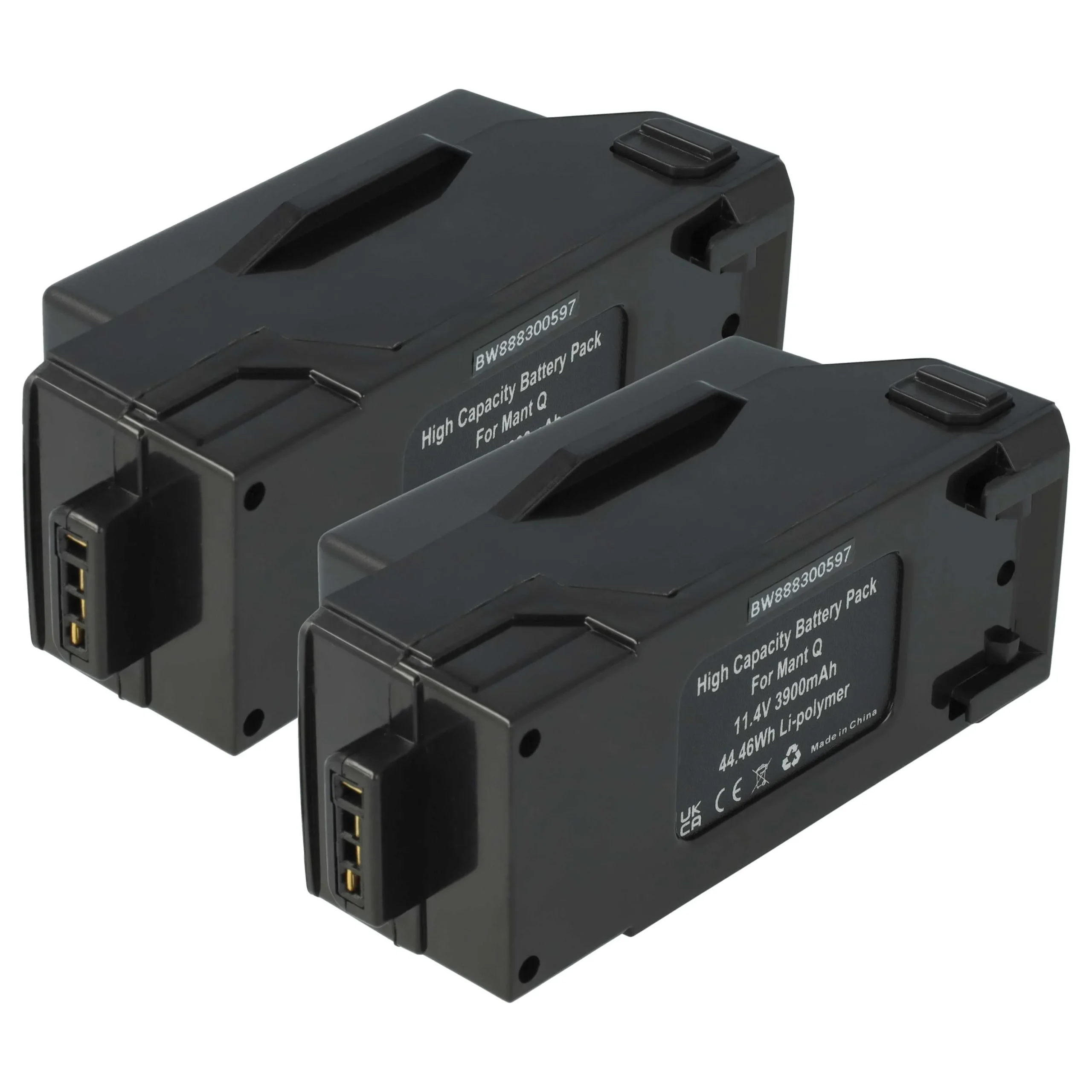 2x Batteries remplace Yuneec YUNMGB3S2800, YUNMQB3S2800 pour drone Yuneec- 2800mAh 11,4V Li-polymère