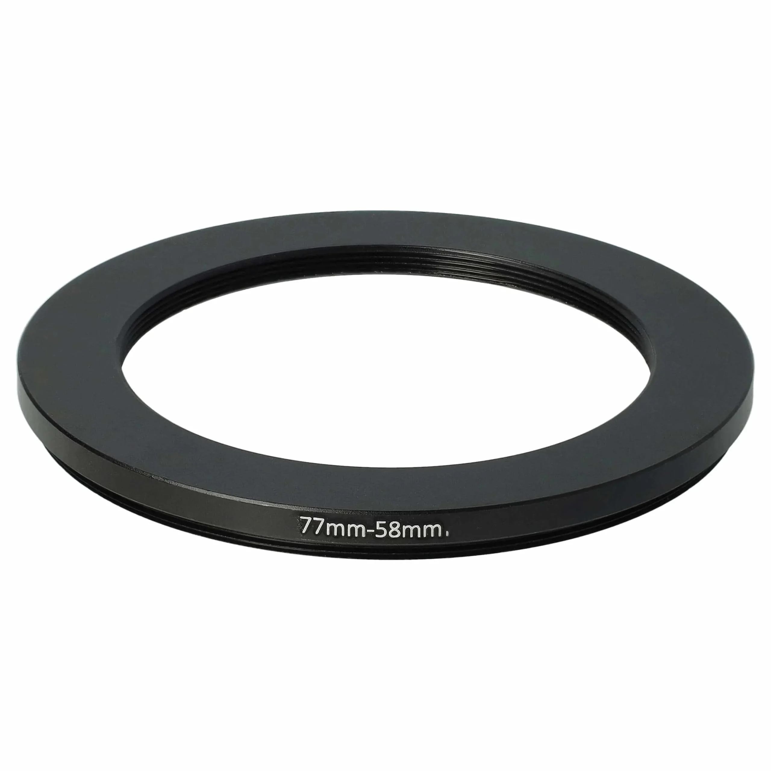 Adaptateur step-down de 77 mm vers 58 mm pour divers objectifs d'appareils photo