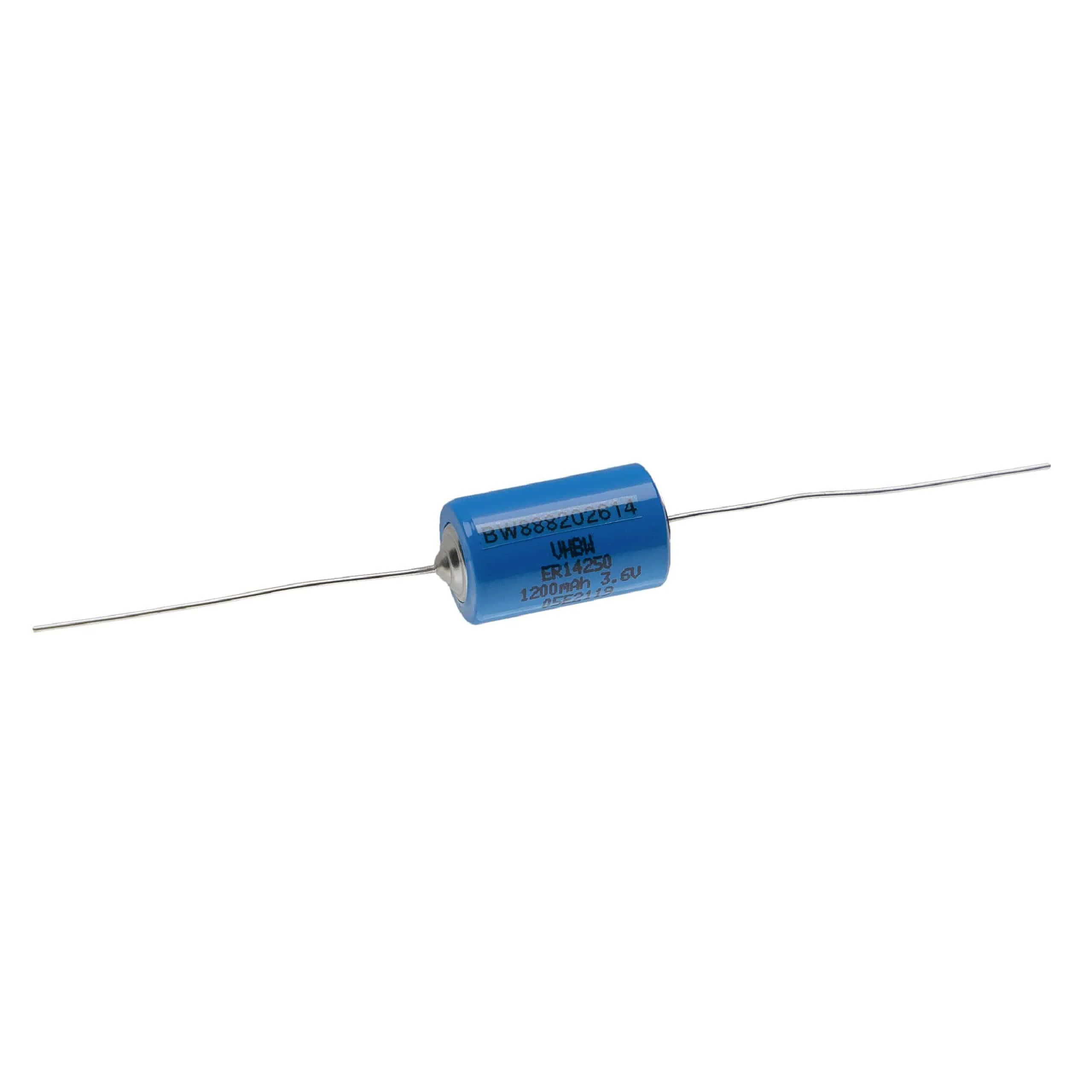 Pile ER14250 - 1200mAh 3,6V Li-SOCl2 avec pattes à souder
