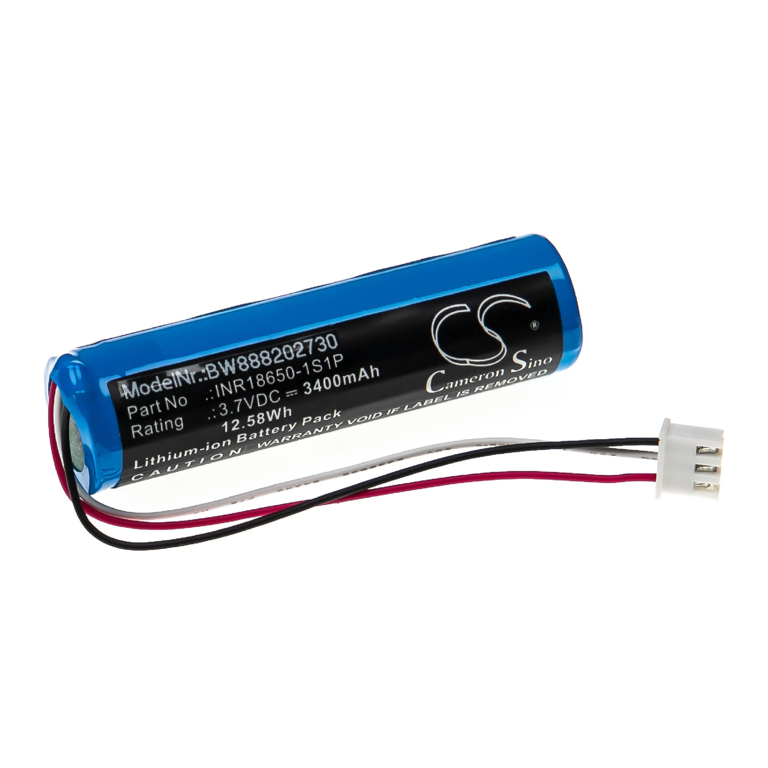 Batterie casque laser - 3400mAh 3,7V Li-ion