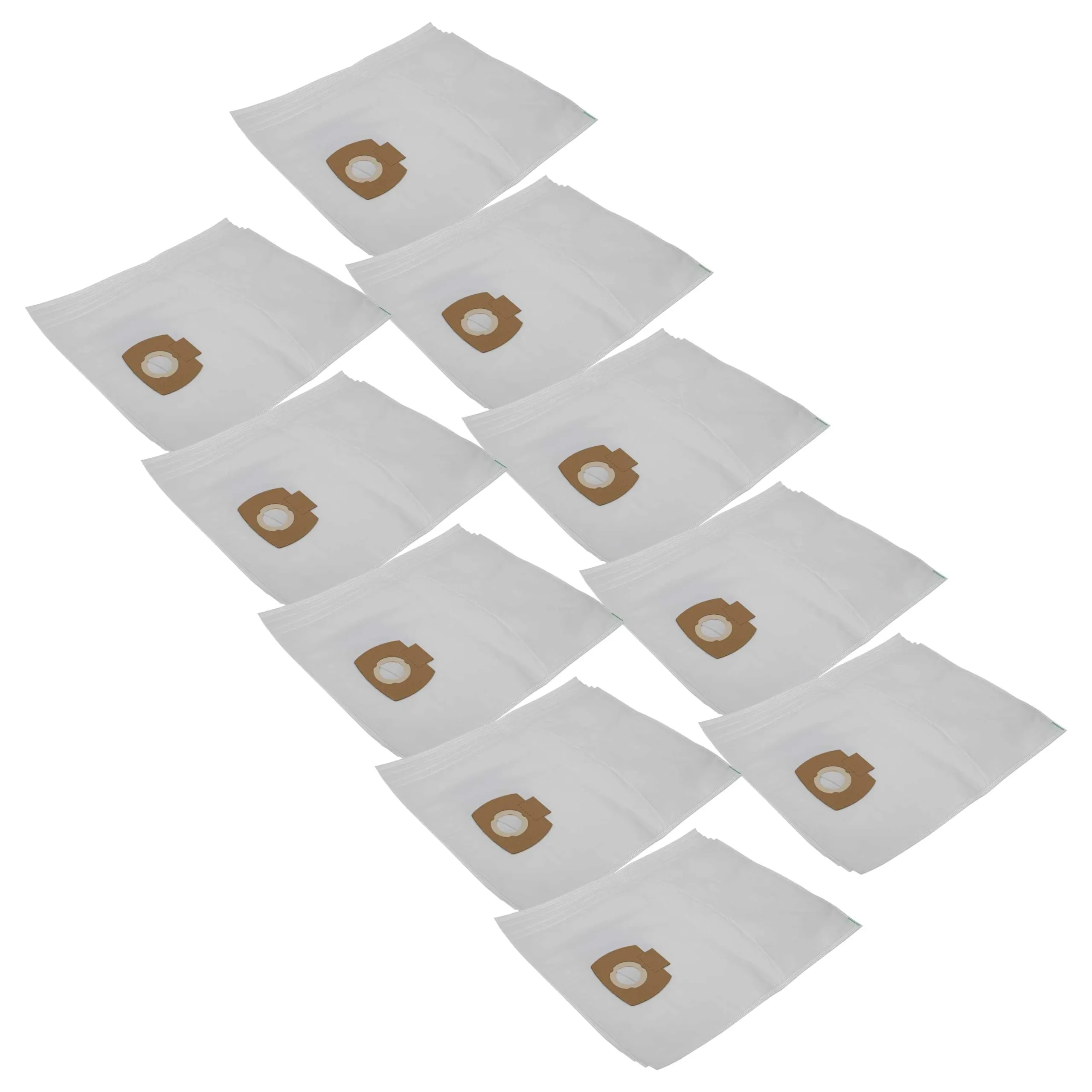 50x Sac remplace Nilfisk 302002404, 302002403, 107419590 pour aspirateur Nilfisk - microfibre non tissée