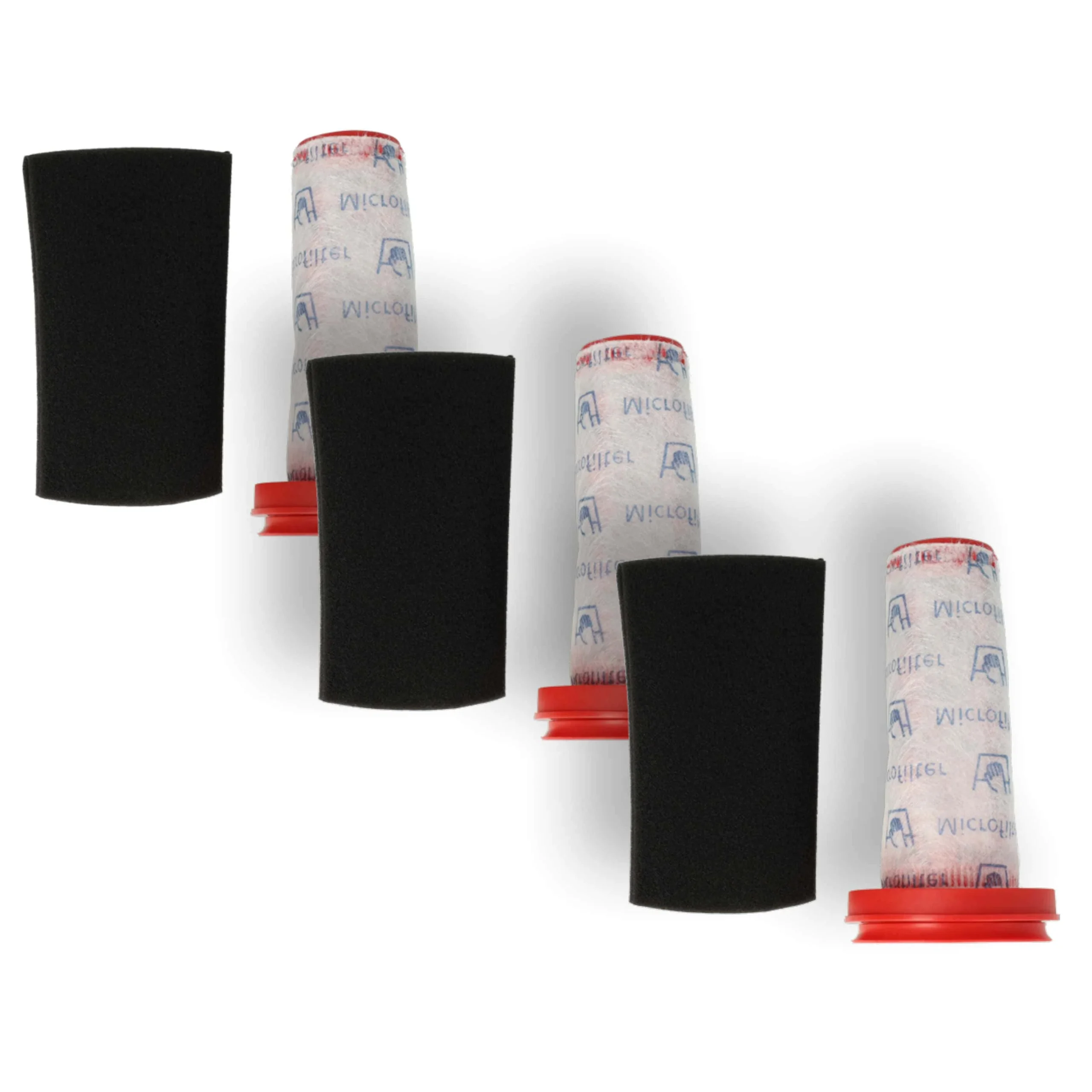 3x Filtre remplace Bosch Siemens 12026520 pour aspirateur - filtre protection moteur, 7 x 13 cm