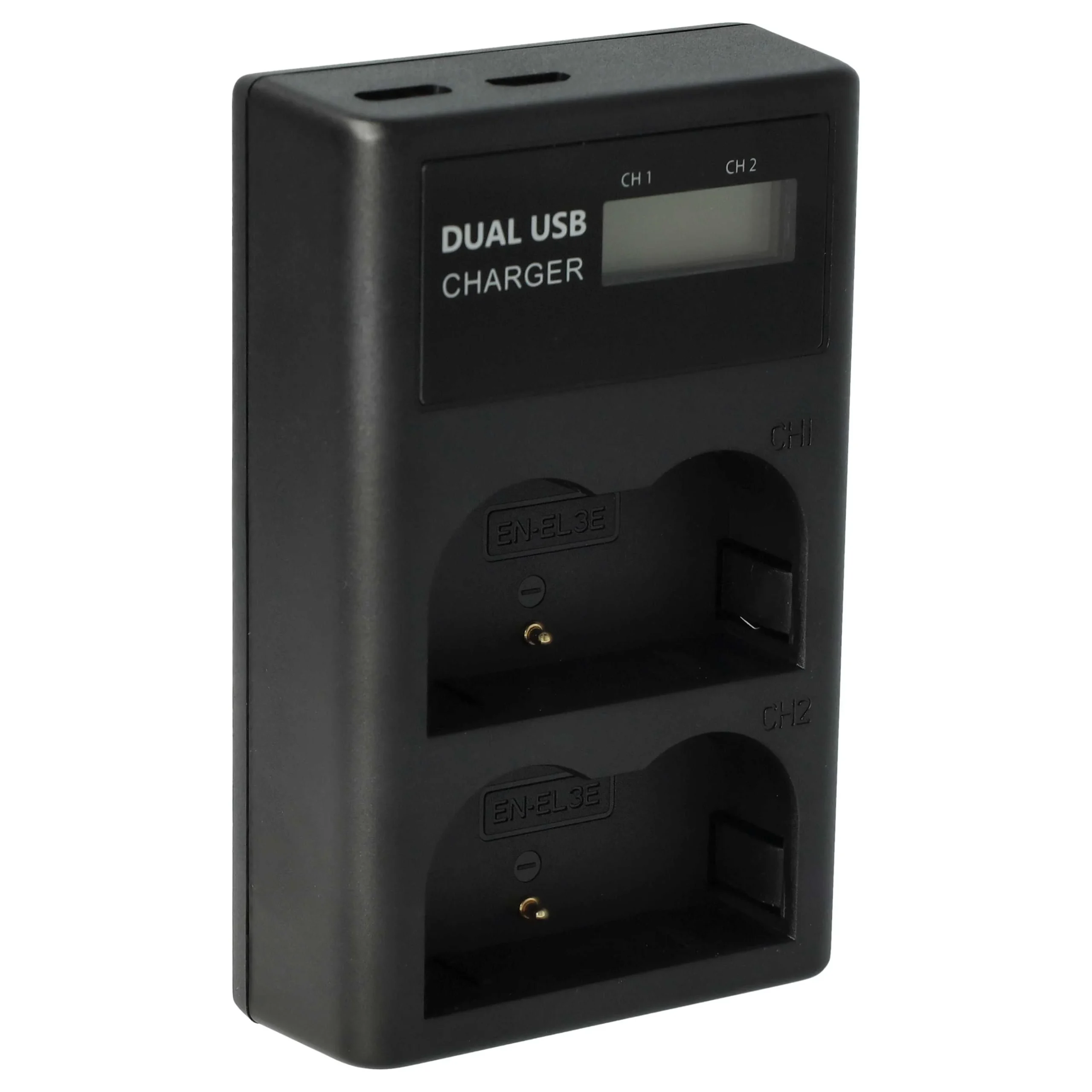 Chargeur Micro-USB + USB-C + câble Micro-USB pour appareil photo Nikon D50 - 8,4 V