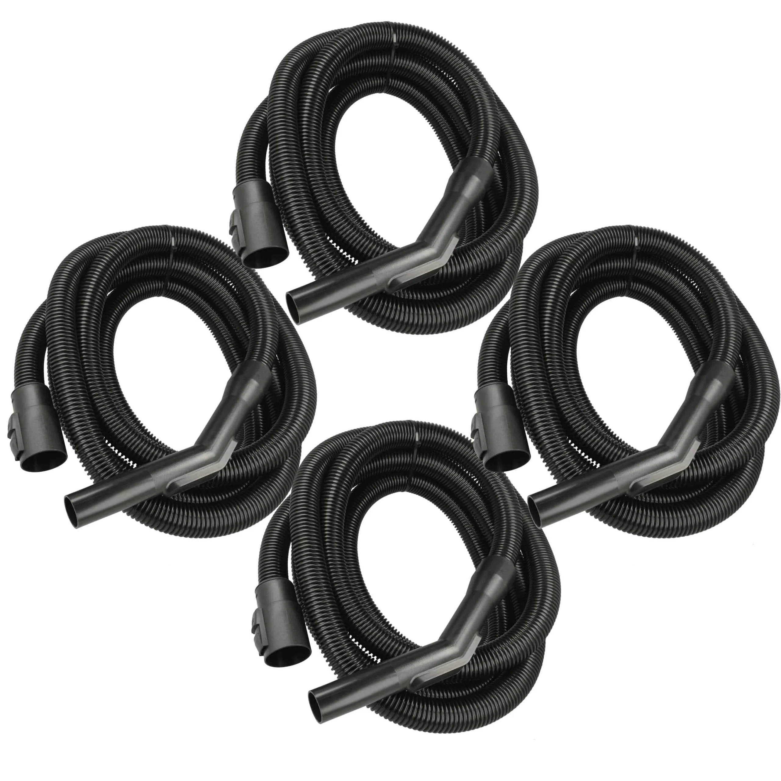 4x Tuyau flexible remplace Kärcher 4.441-066.0, 9.755-263.0, 2.863-001.0 pour aspirateur Kärcher, 5m