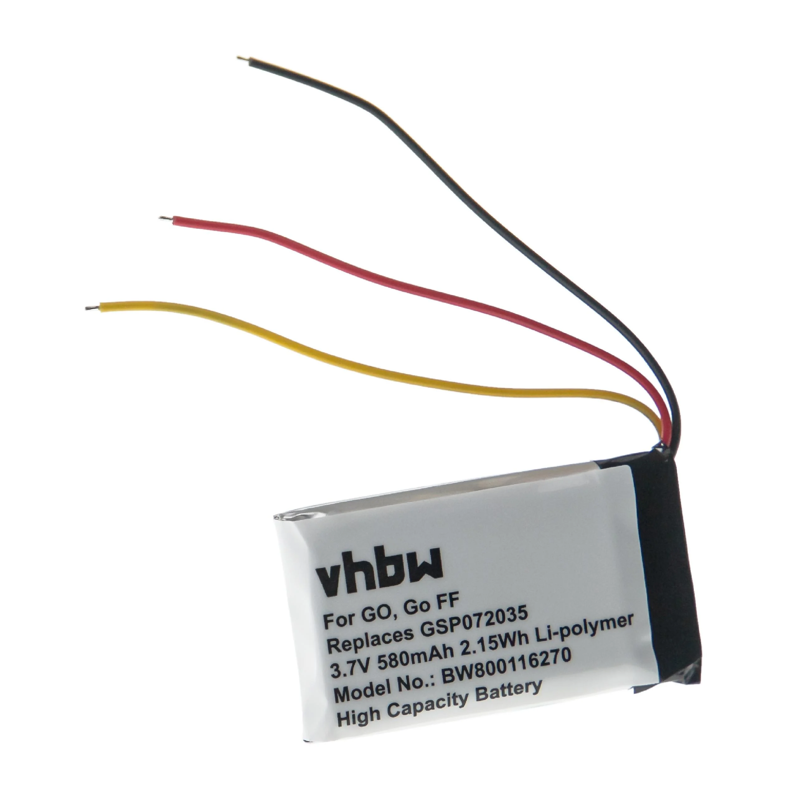Batterie remplace JBL GSP072035 enceinte JBL - 580mAh 3,7V Li-polymère