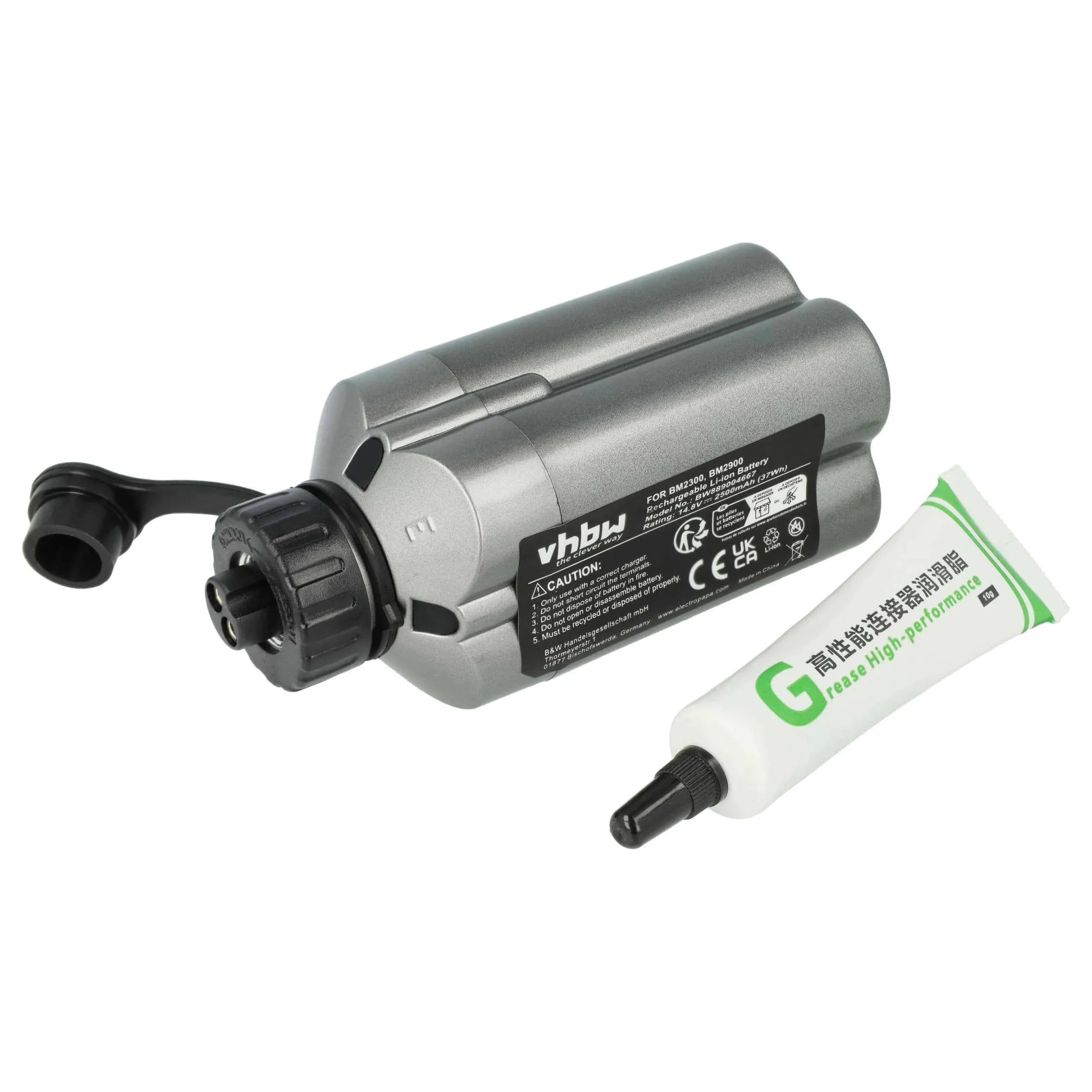 Batterie remplace Daiwa RB-CC4002, BM2500, BM2300, BM2900, BM2600 moulinet de pêche - 2500mAh 14,8V Li-ion