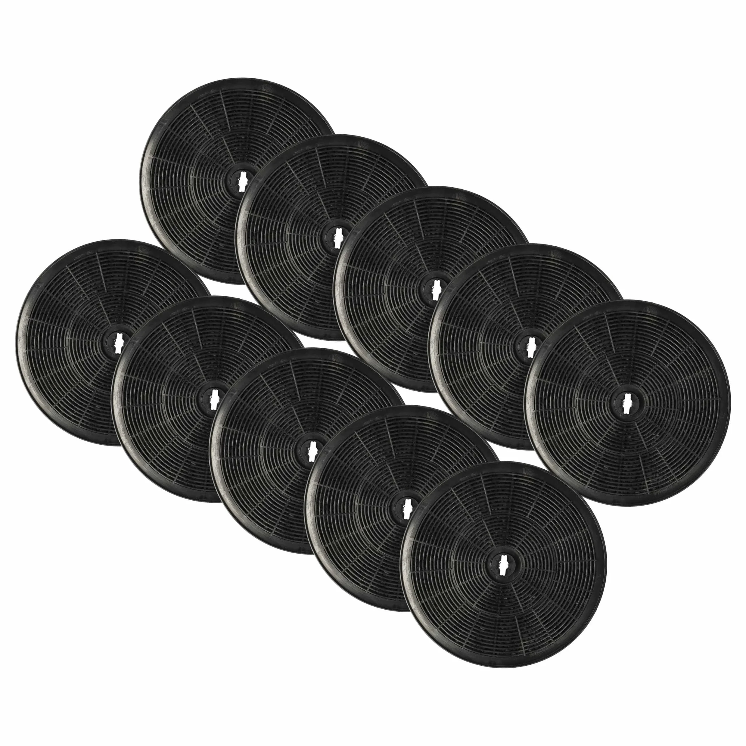 10x Filtres à charbon actif remplace Gorenje Mod.D230, 163644, 153255, AS-AZKF4100, AH031 pour hotte Gorenje
