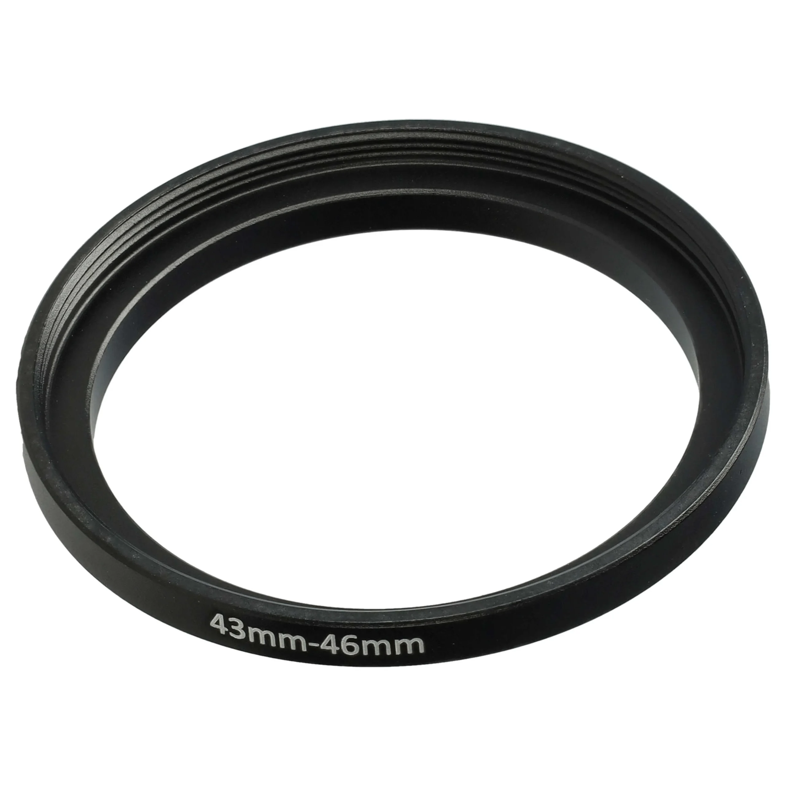 Bague Step-up 43 mm vers 46 mm pour divers objectifs d'appareil photo - Adaptateur filtre