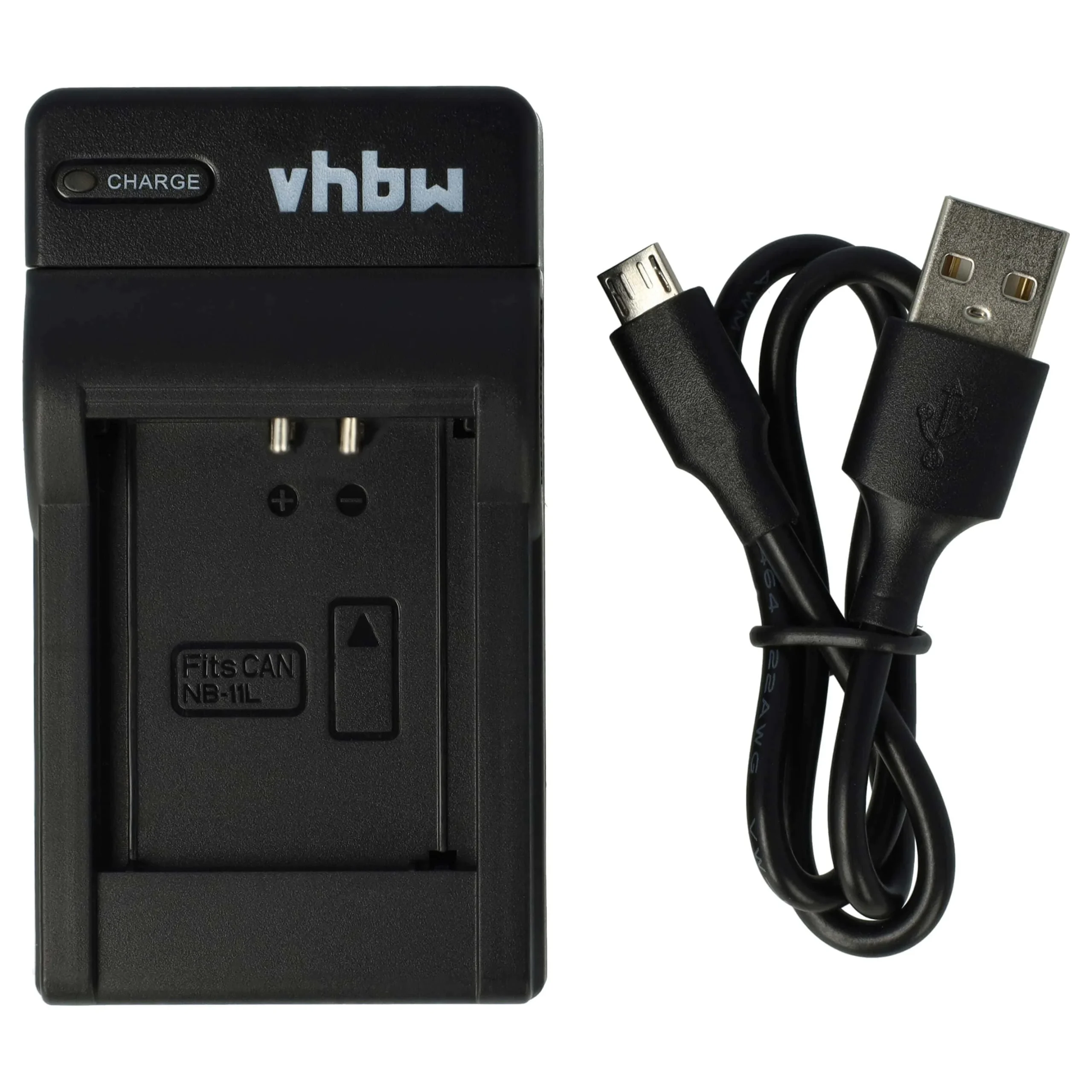 Chargeur USB-C + câble USB-C remplace Canon CB-2LDE pour appareil photo Canon - 0,5 A