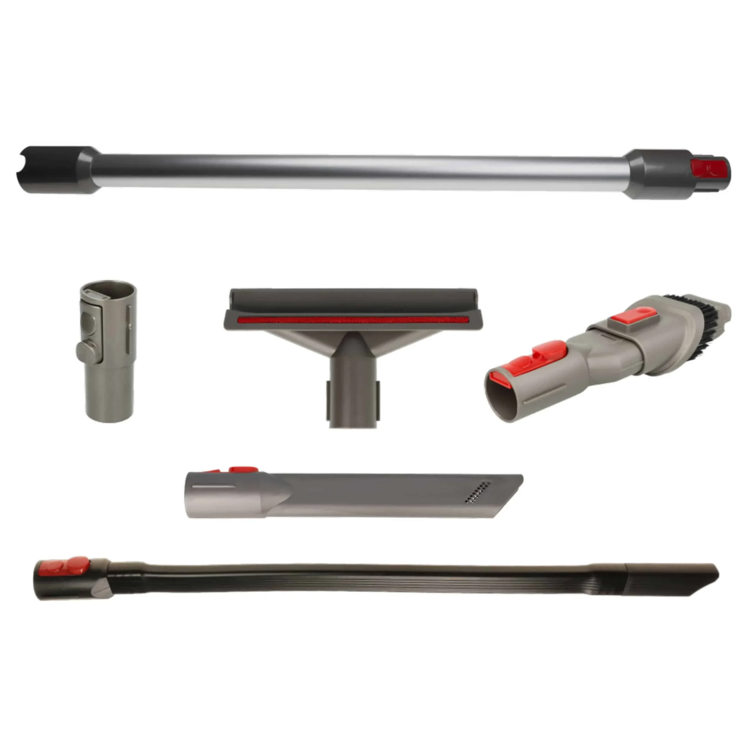 Kit d'accessoires 6 pcs remplace Dyson 967477-06, 967763-01, 967612-01, 967482-01 pour aspirateur Dyson