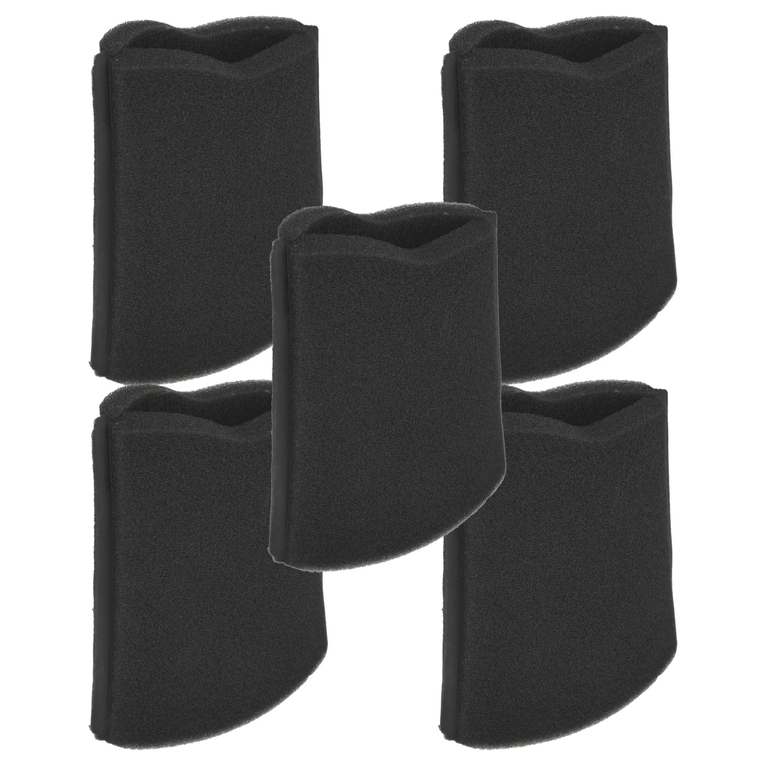 5x Filtre remplace Bosch 12008912 pour aspirateur - filtre en mousse