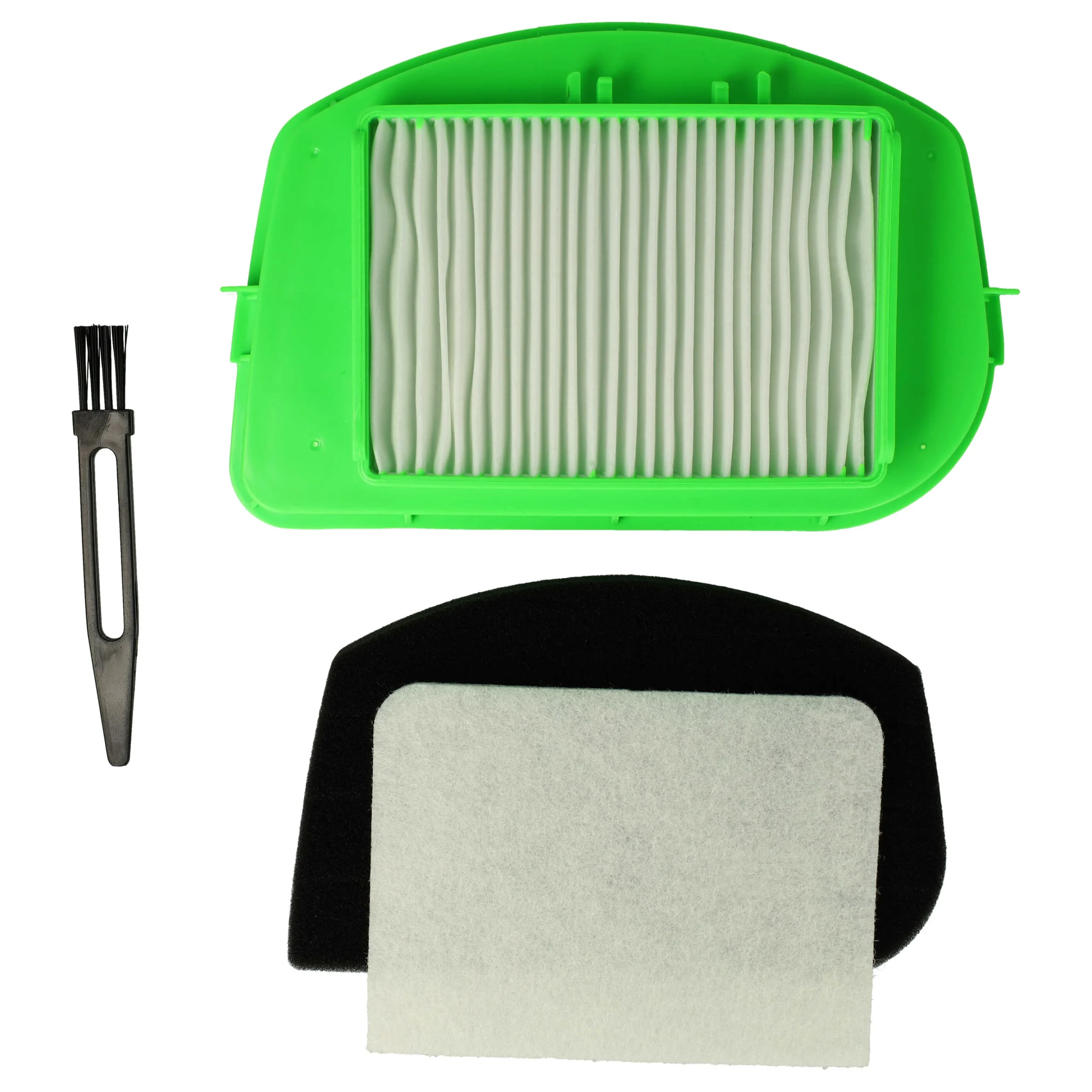 Kit de filtre + pinceaux 4 pcs remplace Rowenta ZR005601, ZR005701 pour aspirateur Moulinex - Accessoires pour aspirateur