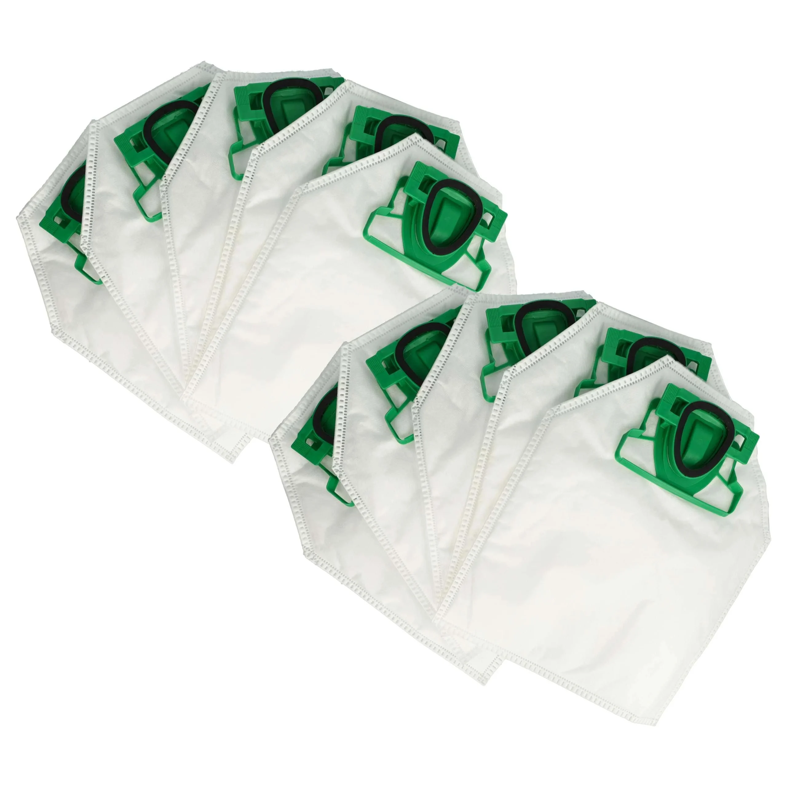 10x Sac pour aspirateur Vorwerk Kobold VK200, FP200 - microfibre non tissée